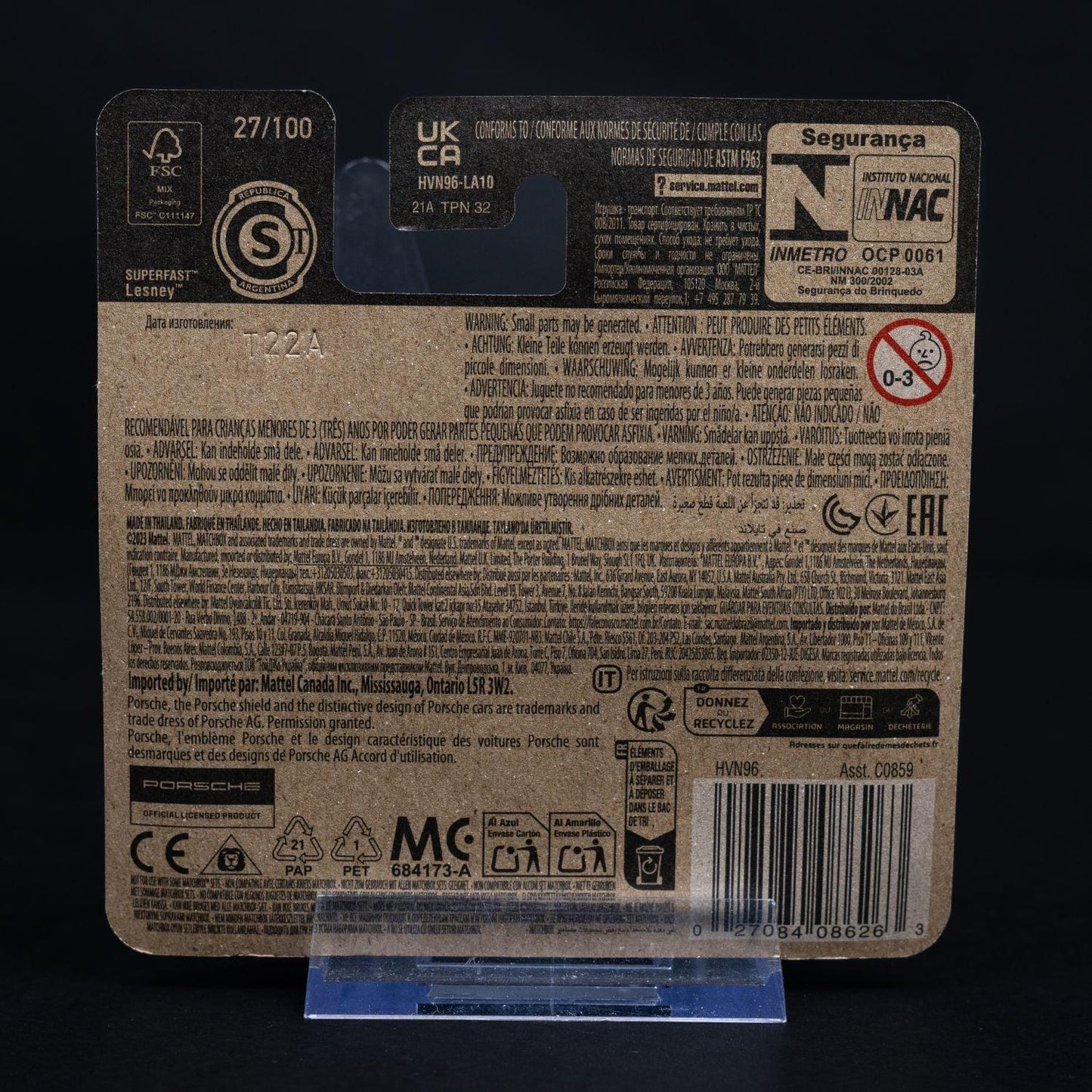 porsche-cayenne-turbo-sammler-standmodell-mattel-matchbox-164-ovp-2 - Utopia Collectibles