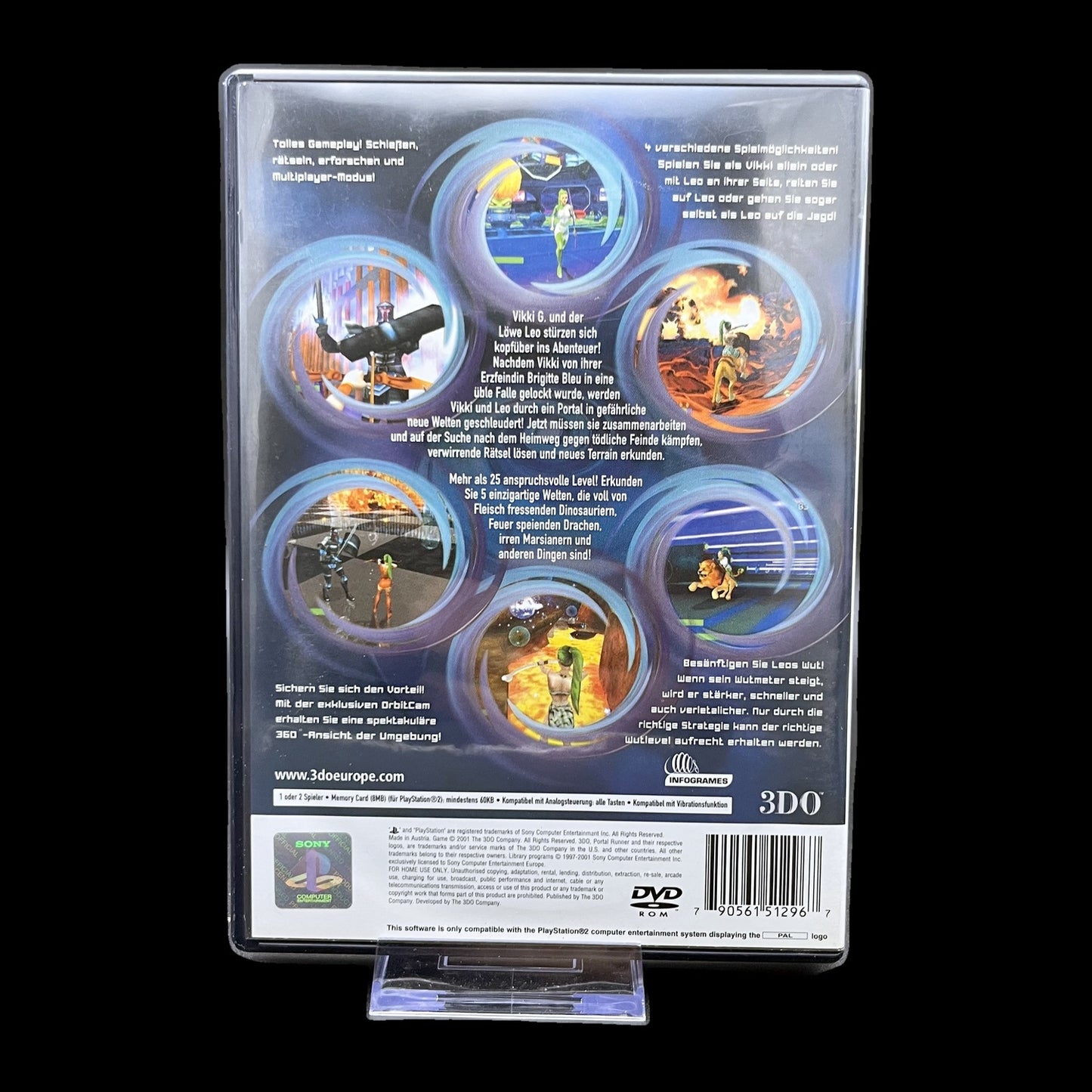 Portal Runner - Playstation 2 - Complete in Box - PAL - deutsch - Gebraucht