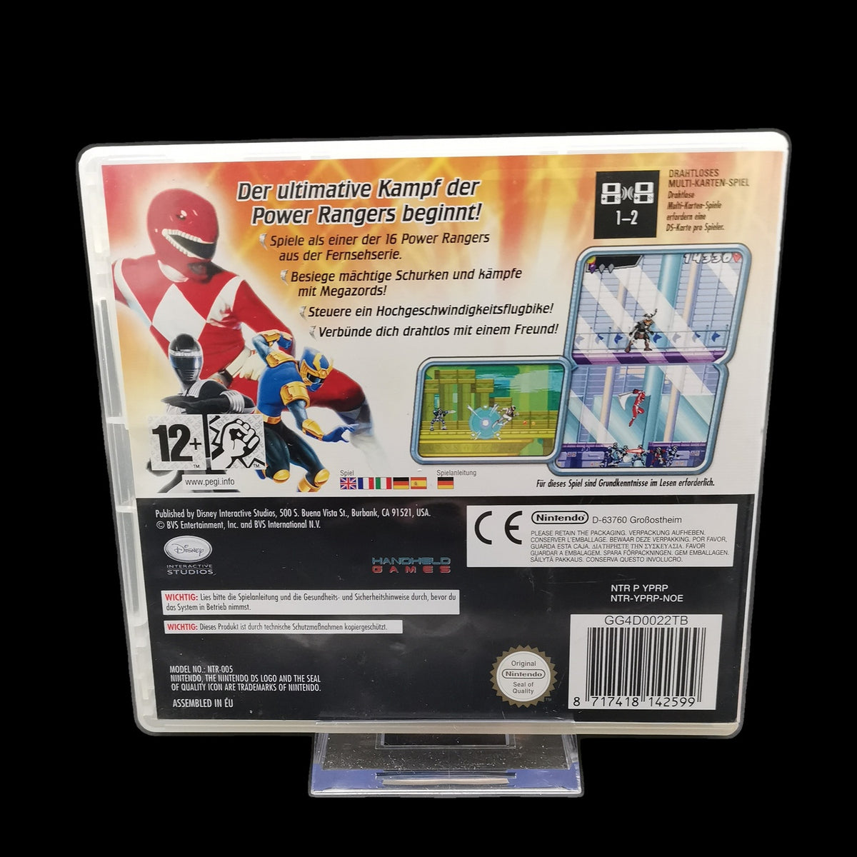Power Rangers: Super Legends - Nintendo DS NDS - Leichte Gebrauchsspuren