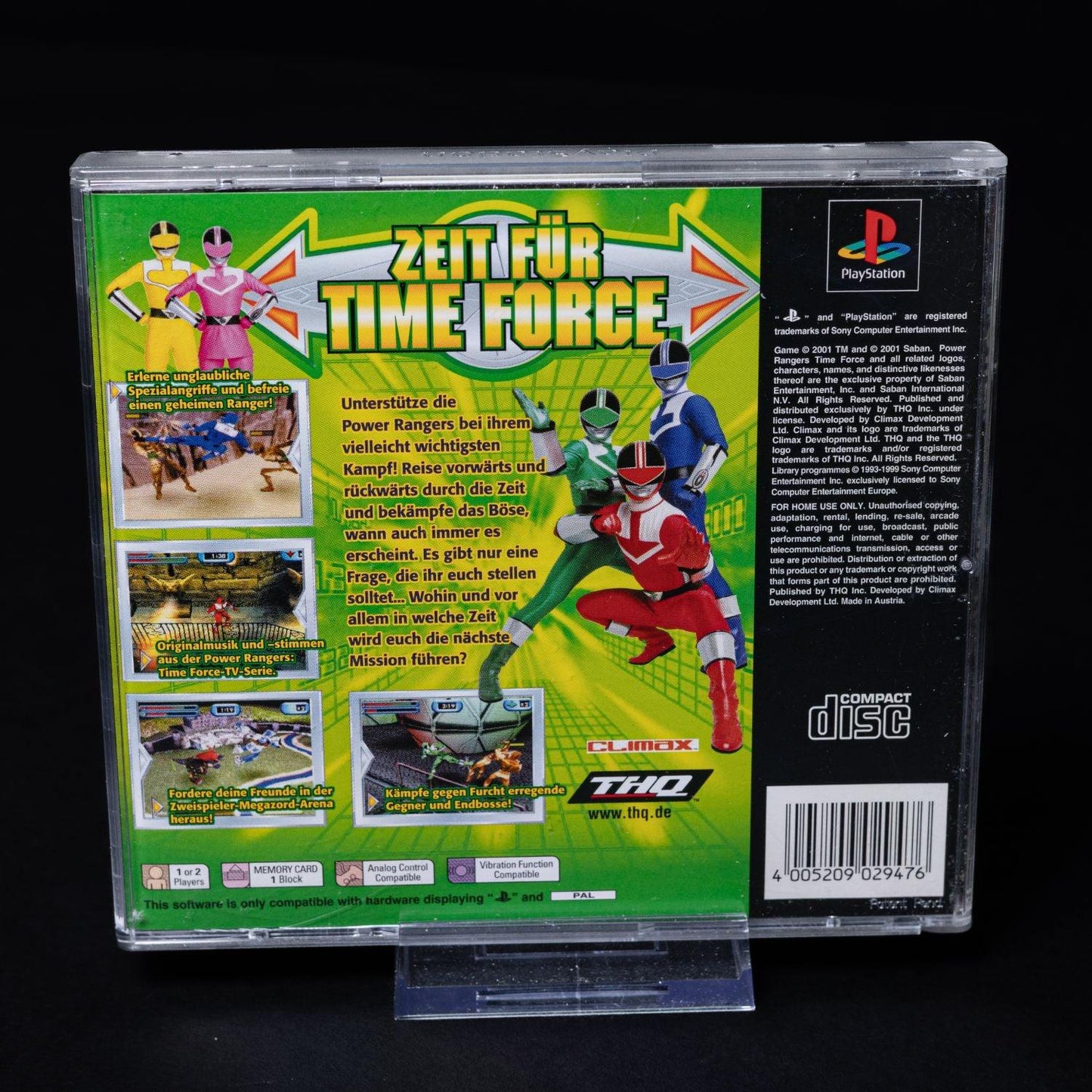 power-rangers-time-force-playstation-ps1-pal-cib-zustand-sehr-gut-2 - Utopia Collectibles