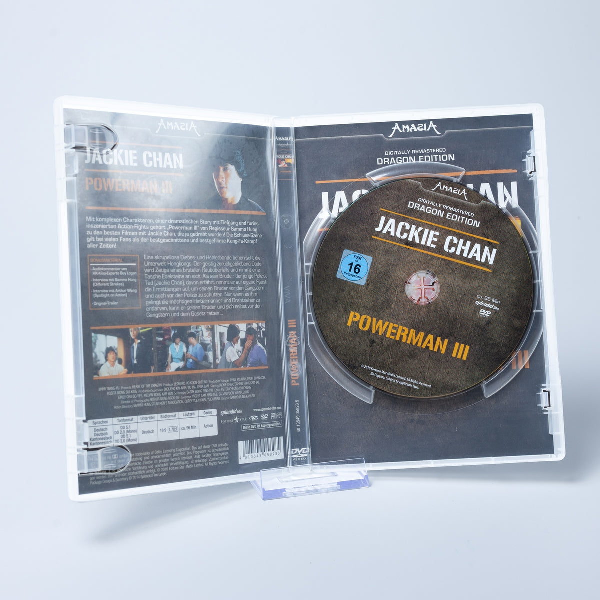 Powerman III - Jackie Chan DVD - Remastered Dragon Edition - Zust. Sehr Gut