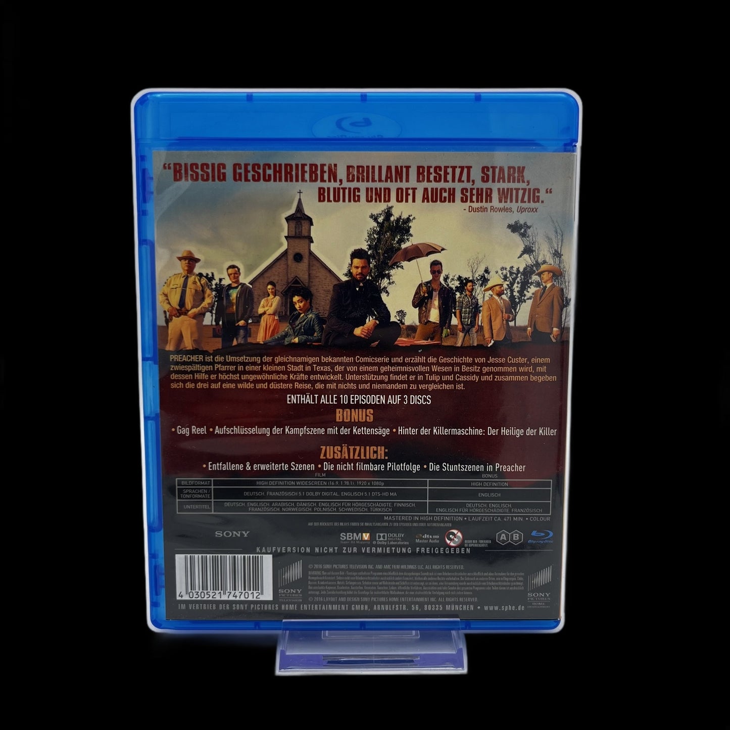 Preacher - 1. Staffel der Serie - Blu-Ray - Top Zustand