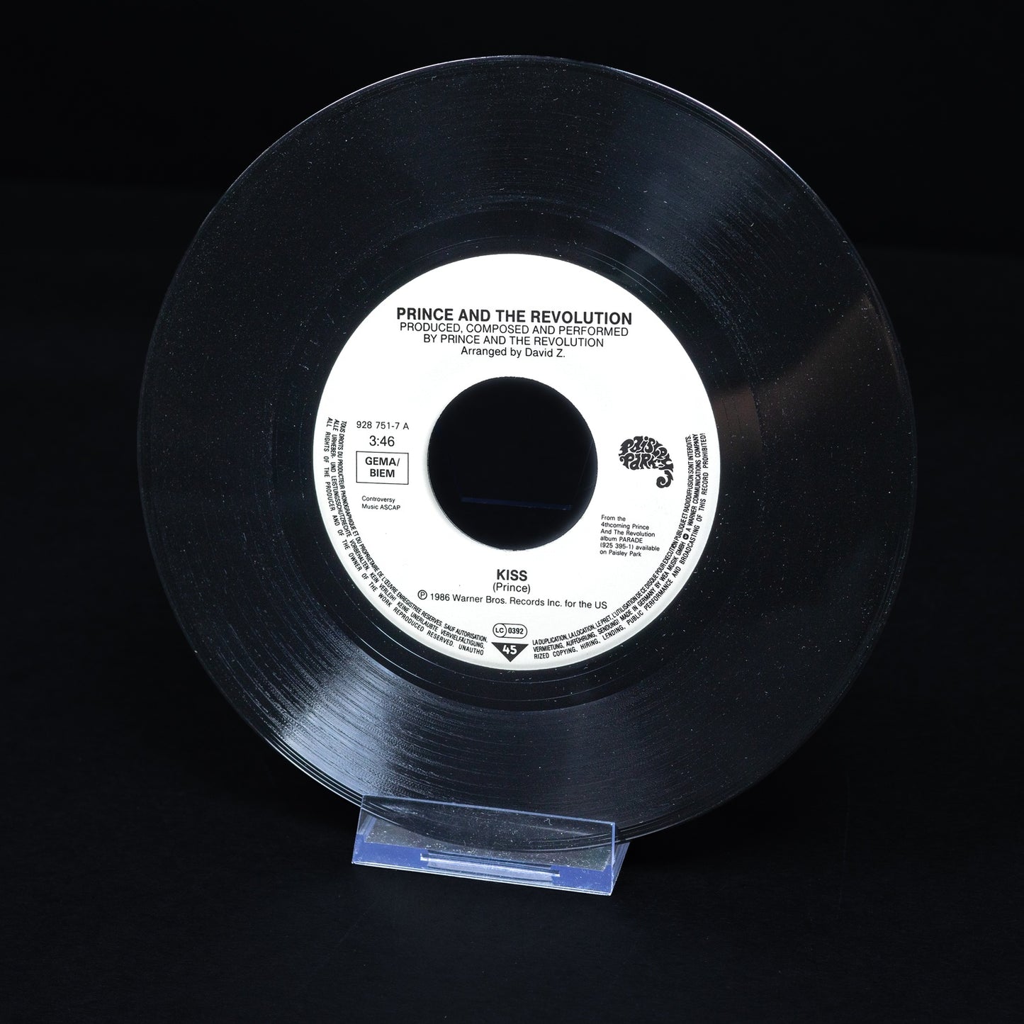 Prince And The Revolution - Kiss - Vinyl Single Schallplatte - NM/VG