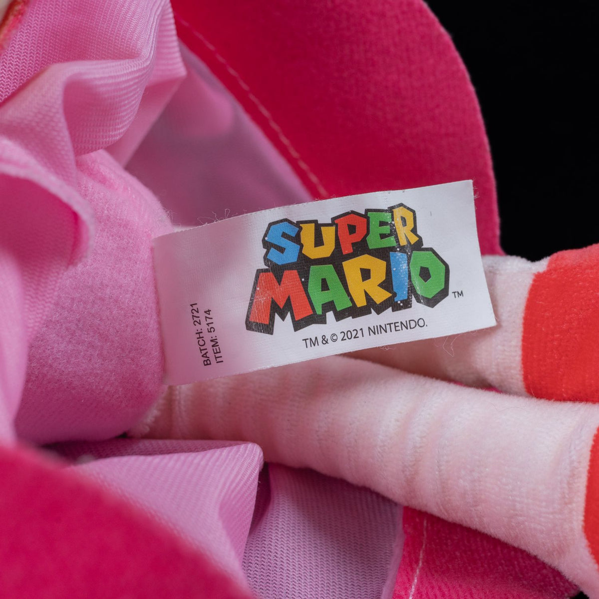 Prinzessin Peach Plushie - Super Mario Plüsch-Figur - ca 30 cm - Zustand Gut