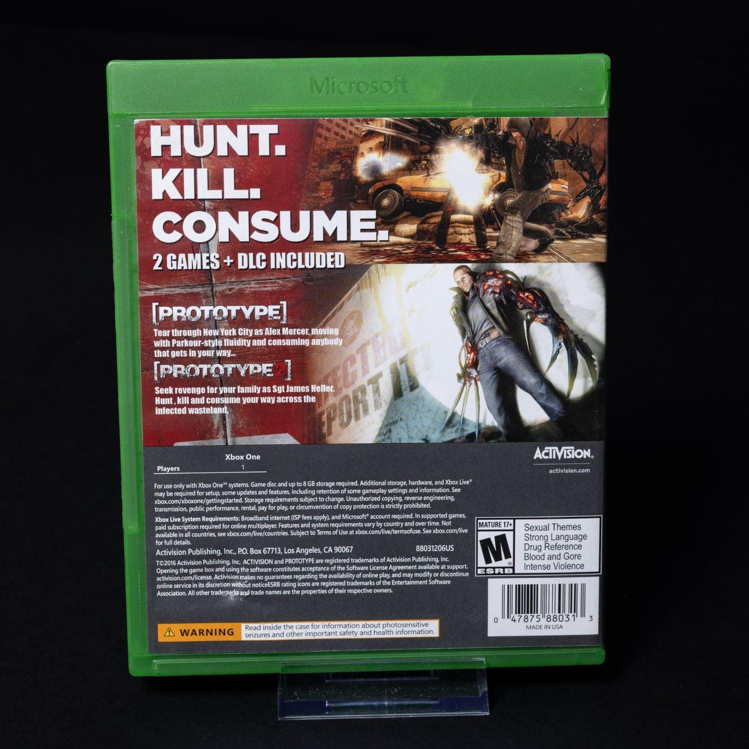 prototype-biohazard-bundle-us-version-xbox-one-spiel-zustand-gut-2 - Utopia Collectibles