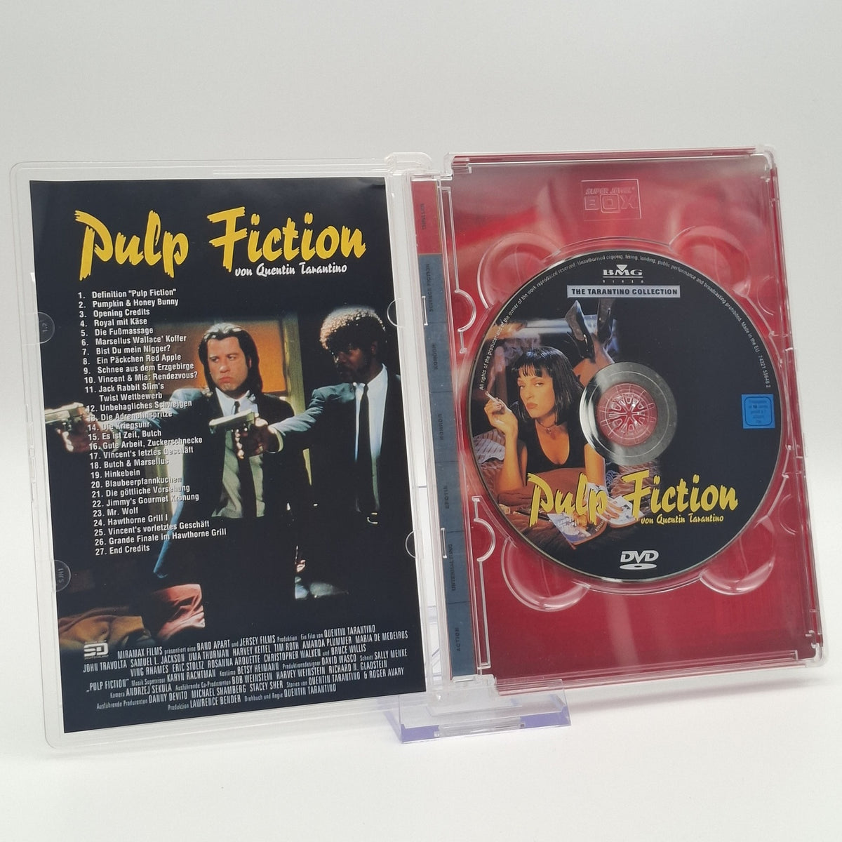 Pulp Fiction - Quentin Tarantino - Super Jewel Box - DVD - Zustand Sehr Gut