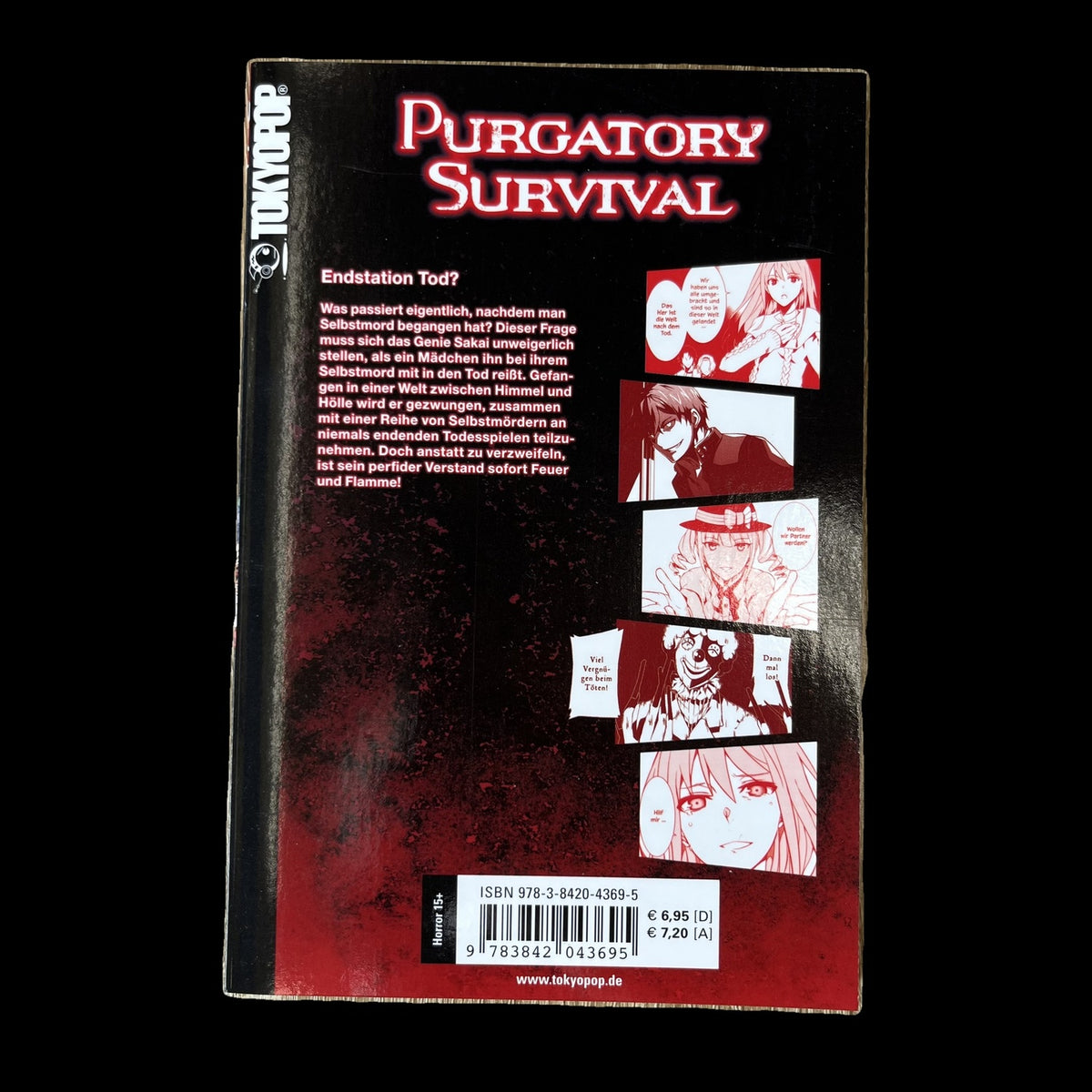 Purgatory Survival - Band 1-6 - Tokyopop - Deutsch - Manga - Horror & Sci-Fi