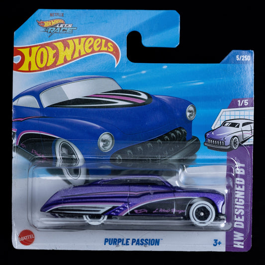 Mercury Purple Passion - Mattel - HW Designed By - Hot Wheels - 1/64 - PKW - Neu