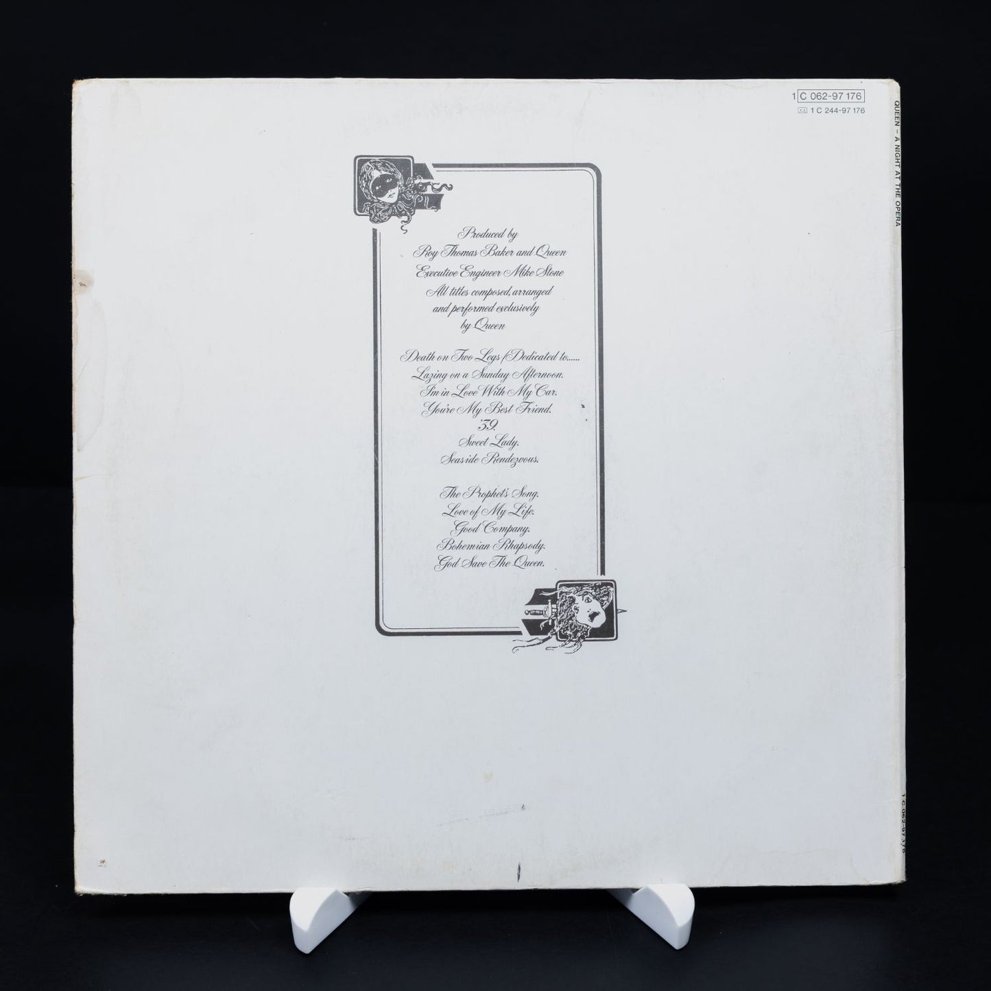 Queen – A Night At The Opera - Vinyl LP Schallplatte - NM / VG