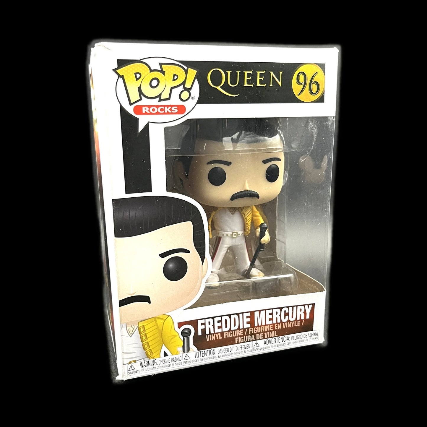 Queen Freddie Mercury - Vinylfigur - Funko - Funko Pop! Rocks, #96 - Gebraucht
