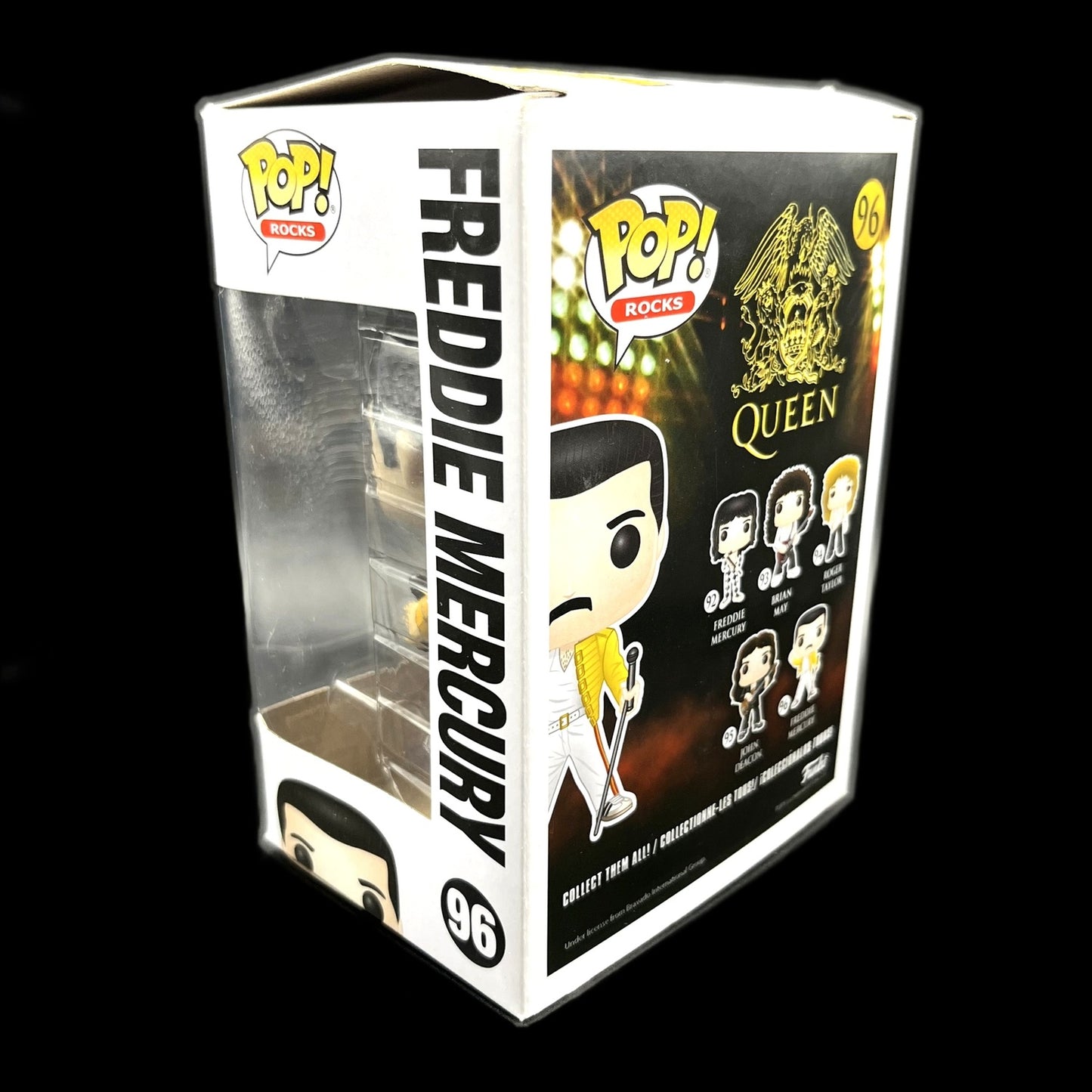 Queen Freddie Mercury - Vinylfigur - Funko - Funko Pop! Rocks, #96 - Gebraucht