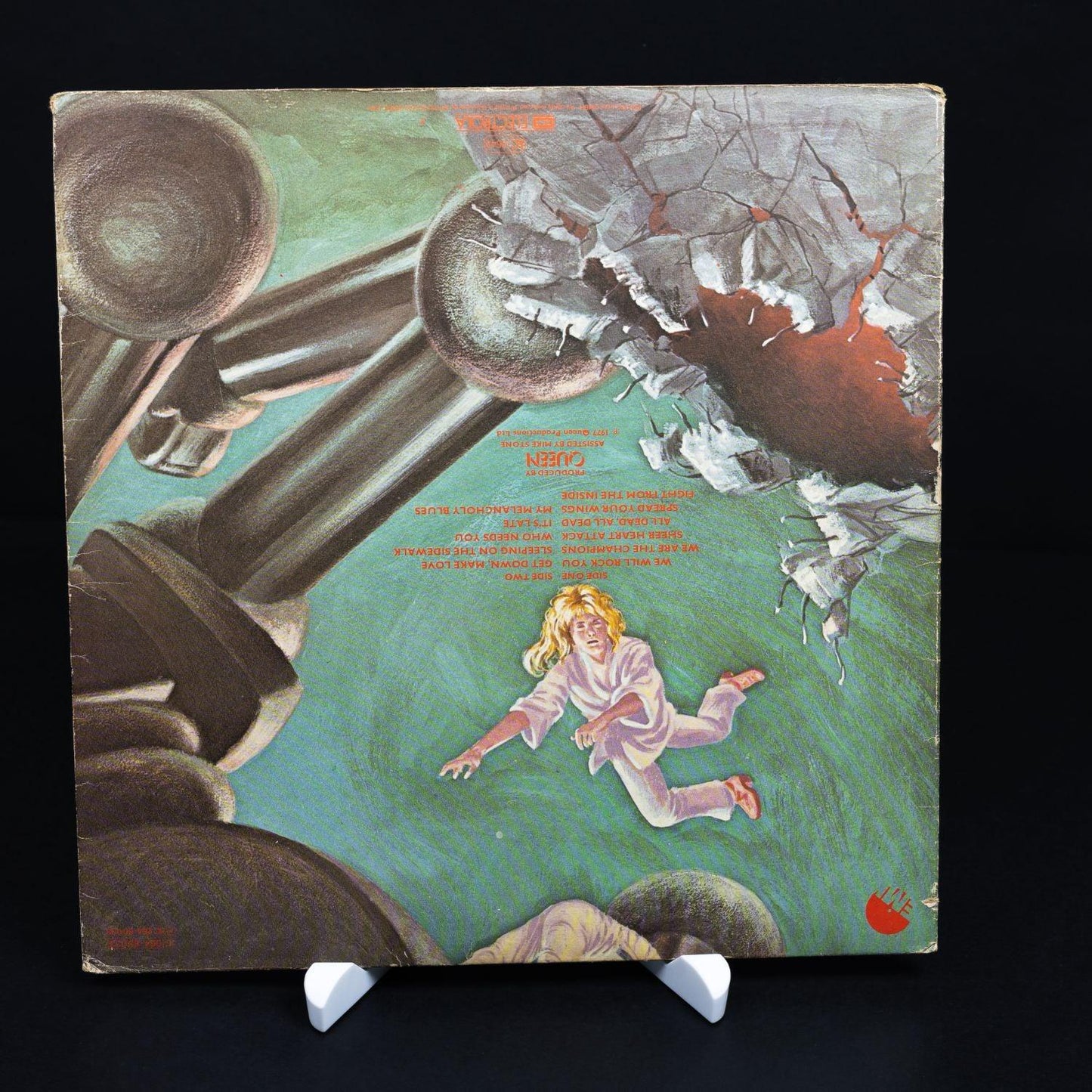 queen-news-of-the-world-vinyl-lp-12-schallplatte-vg-vg-2 - Utopia Collectibles