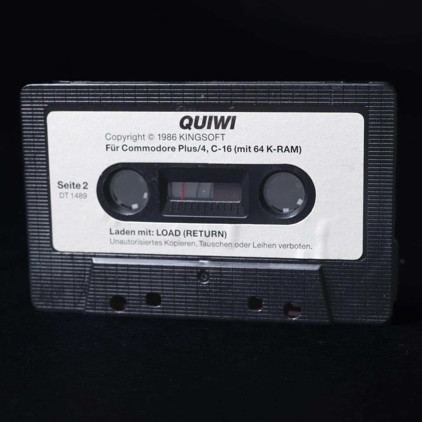 Quiwi (1986) - Wissens- & Quiz-Spiel für Commodore C-16 Plus/4 in OVP - Deutsch