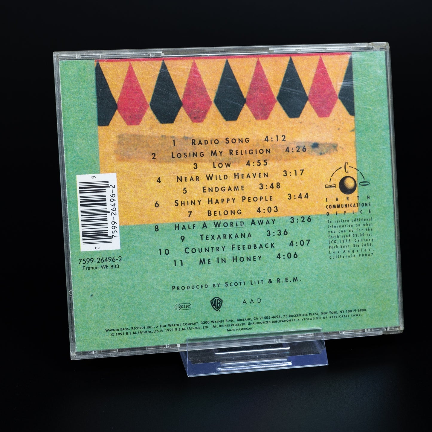 R.E.M - Out Of Time - CD - Rock - Album - NM / NM - Gebraucht