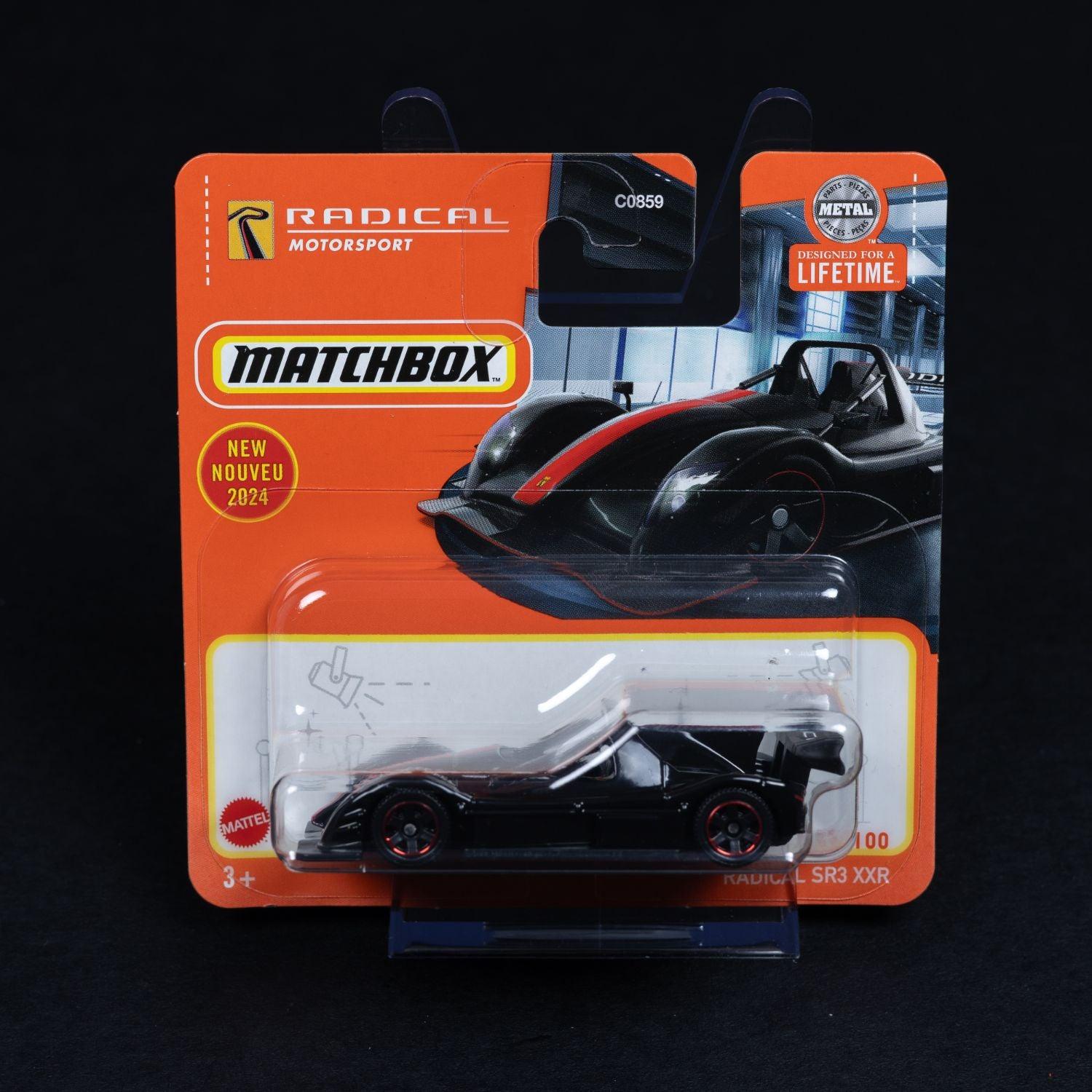 radical-sr3-xxr-sammlerstueck-standmodell-mattel-matchbox-164-ovp-1 - Utopia Collectibles