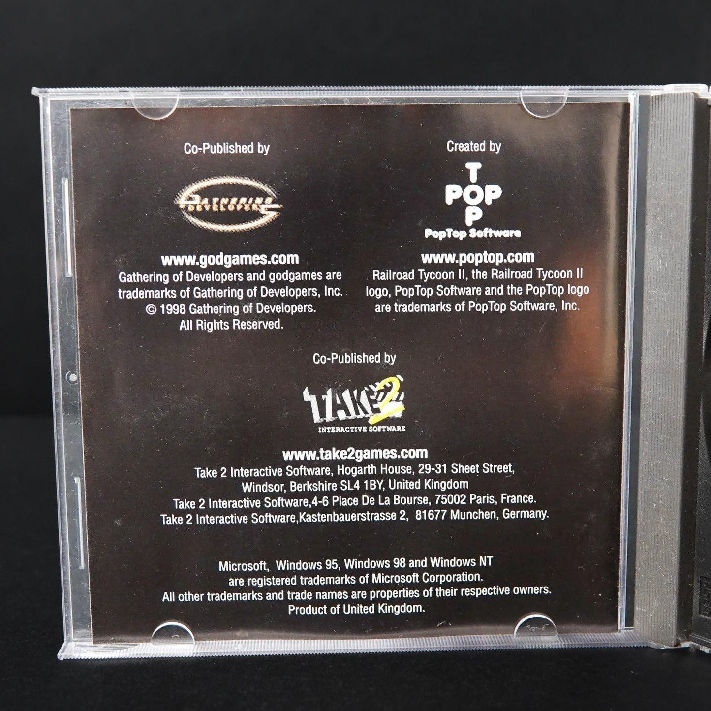 railroad-tycoon-2-pc-game-disc-im-jewel-case-englisch-gebraucht-4 - Utopia Collectibles