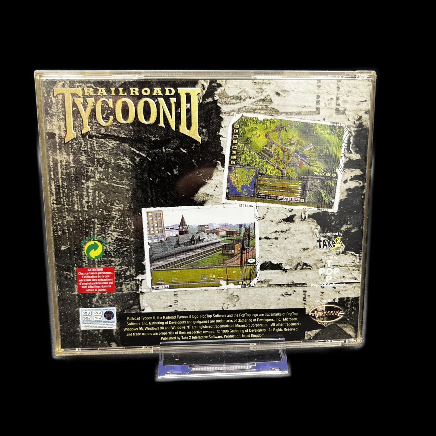 Railroad Tycoon II - PC - Complete in Box - deutsch - Gebraucht