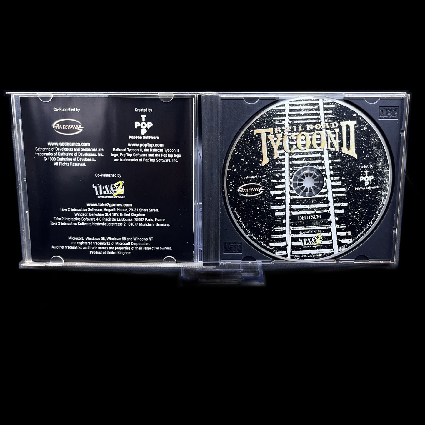 Railroad Tycoon II - PC - Complete in Box - deutsch - Gebraucht