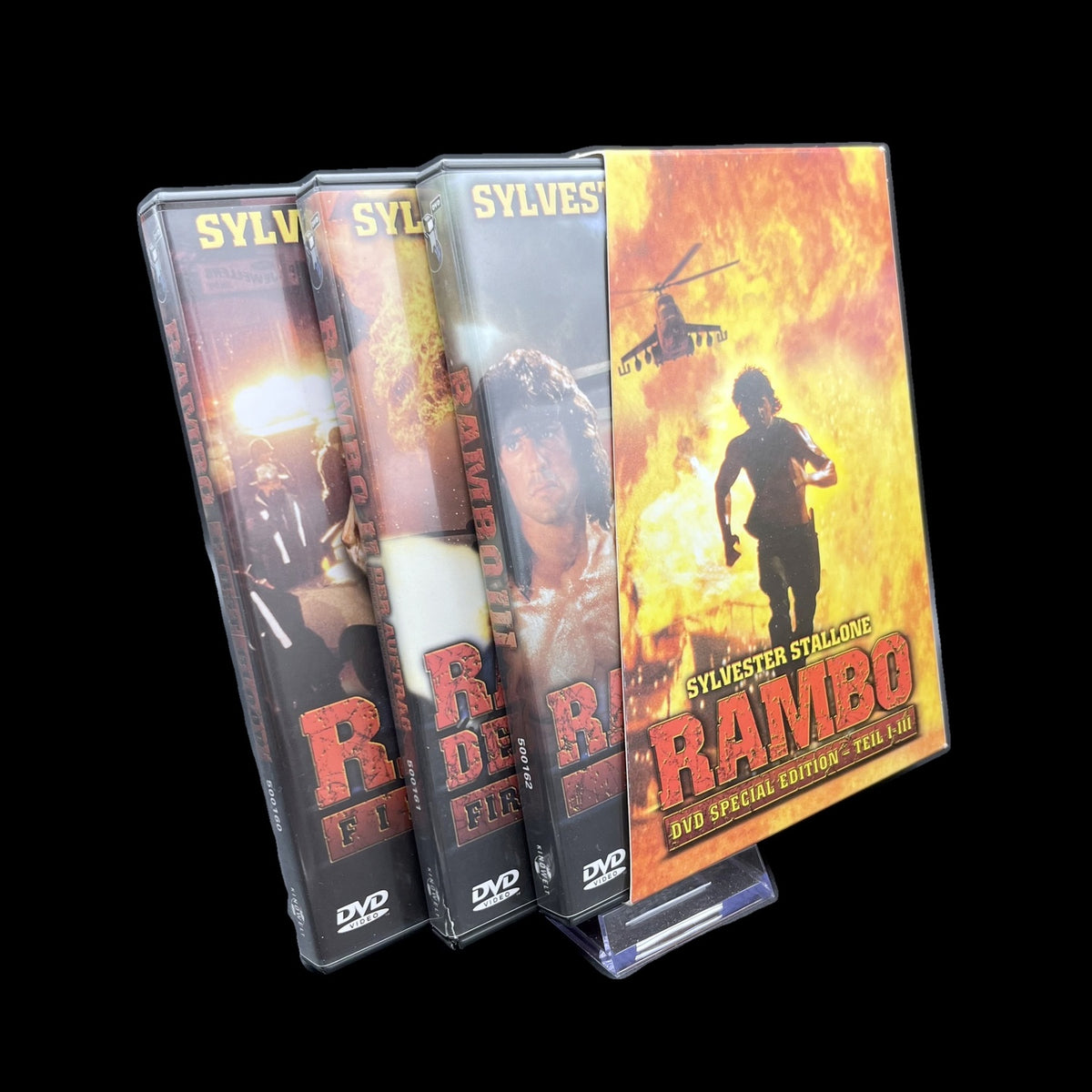Rambo Special Edition Teil 1-III - Sylvester Stallone - Action - DVD - Gebraucht
