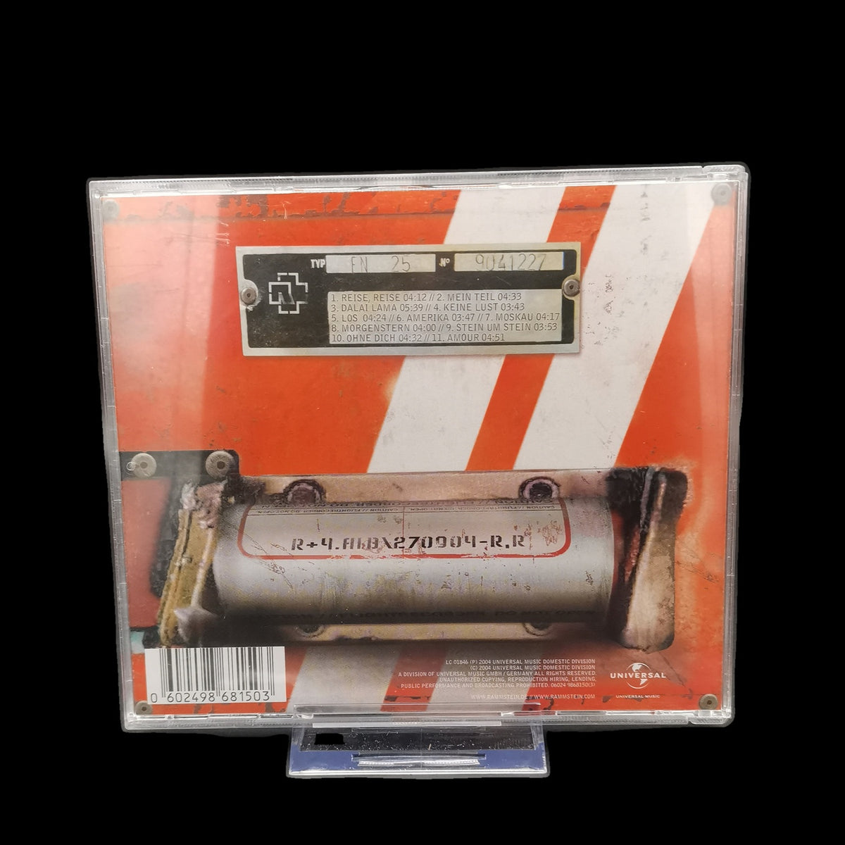 Rammstein - Reise, Reise - CD - 2004 - Industrial Metal - Album - Gebraucht