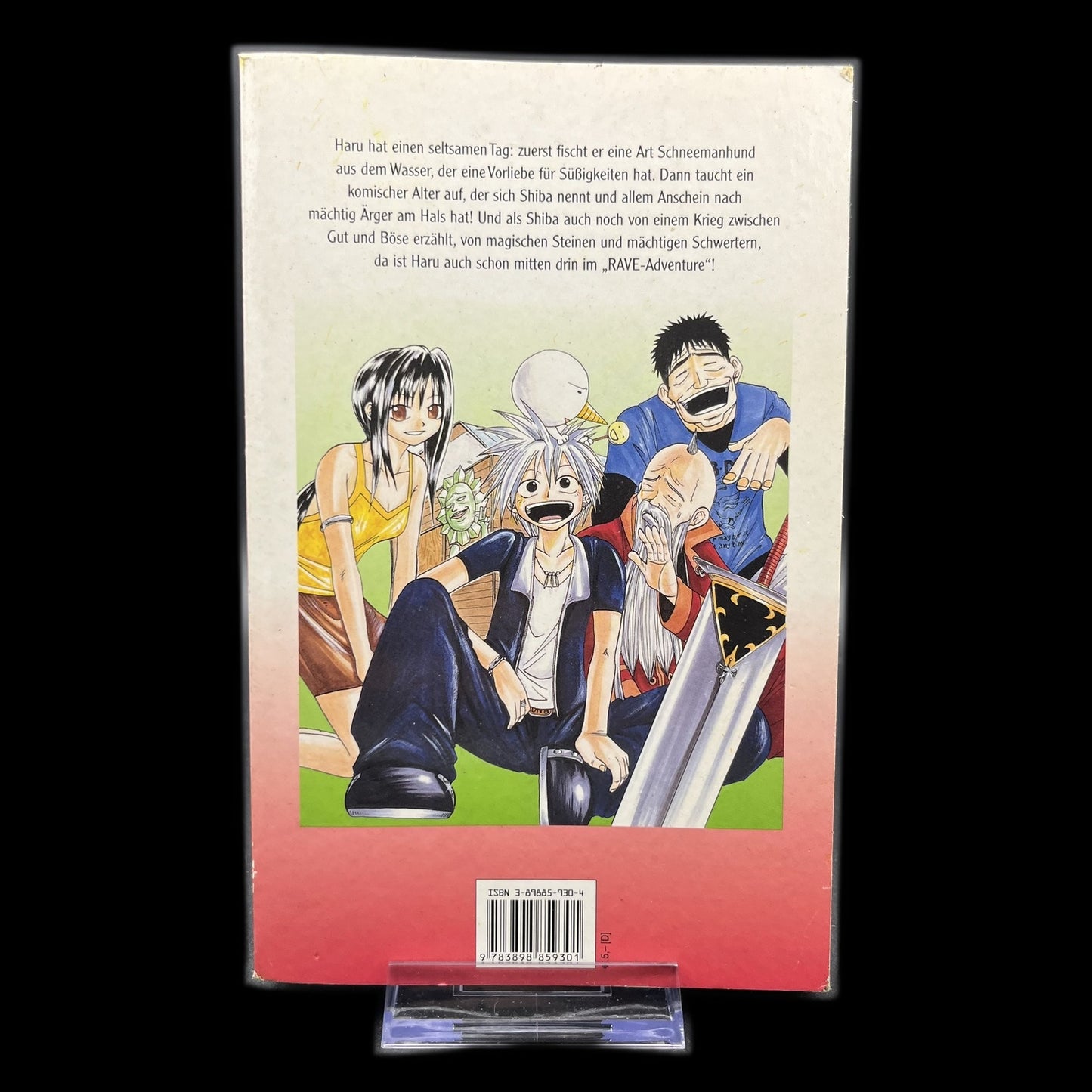 Rave - Band 1 - Egmont Manga - Deutsch - Hiro Mashima - Fantasy - Schwarzweiß