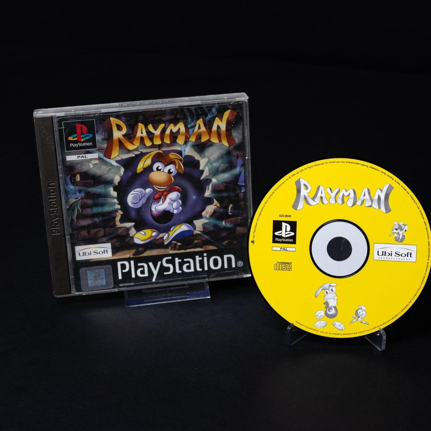 Rayman - Playstation PS1 Spiel - PAL - Zustand Okay (Case beschädigt)