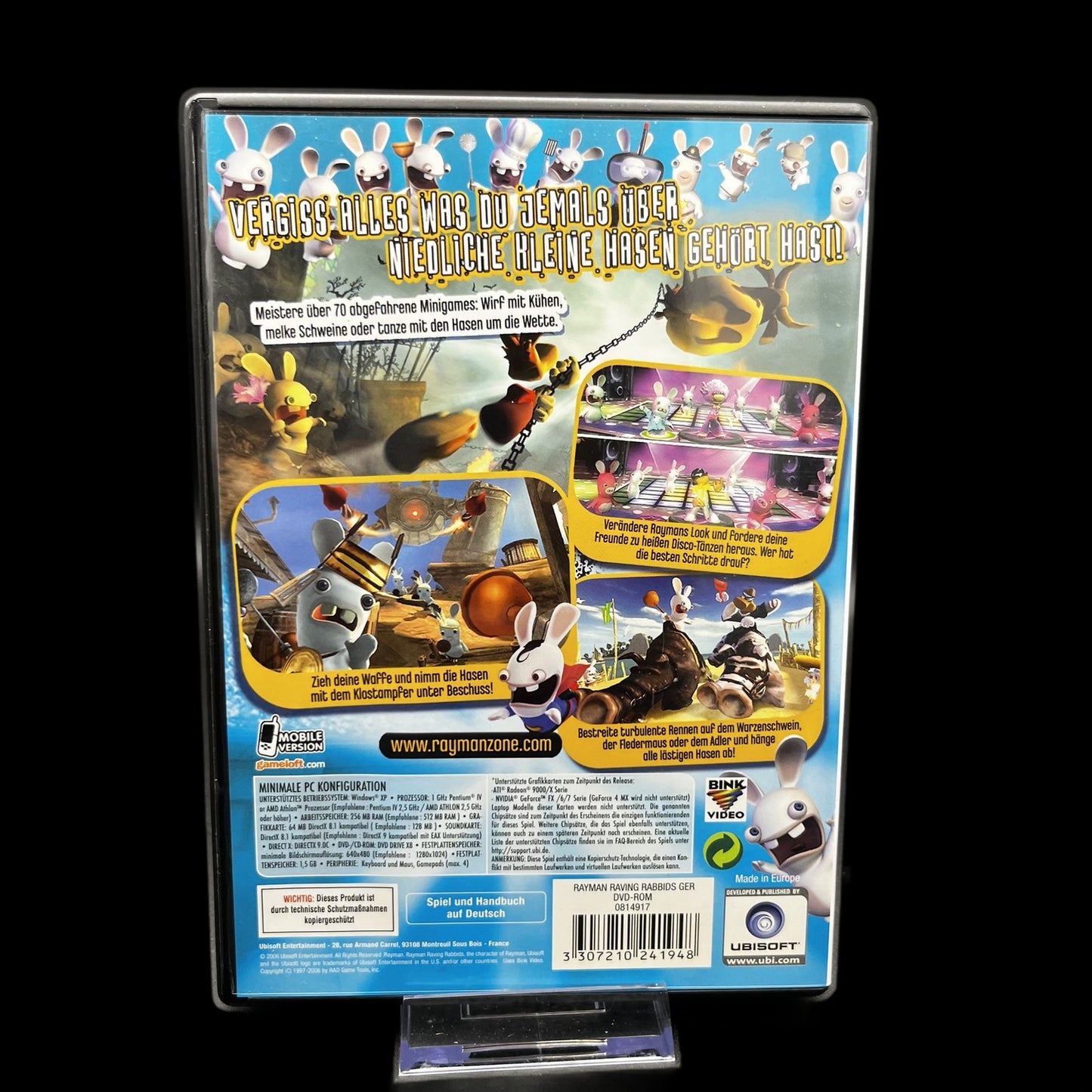 Rayman Raving Rabbids - PC - Complete in Box - PAL - deutsch - Gebraucht