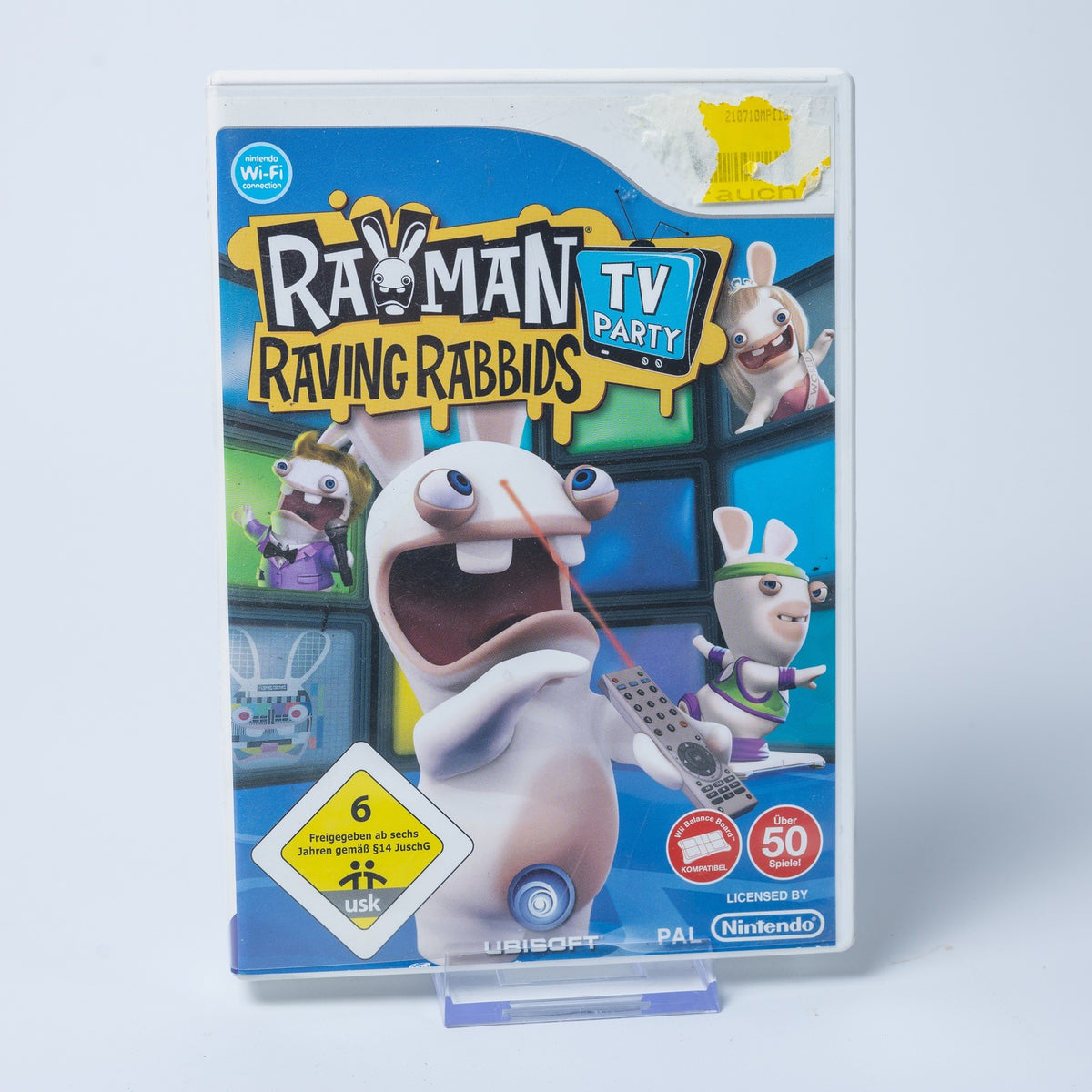 Rayman Raving Rabbids TV Party - Nintendo Wii - CiB - PAL - deutsch - Gebraucht