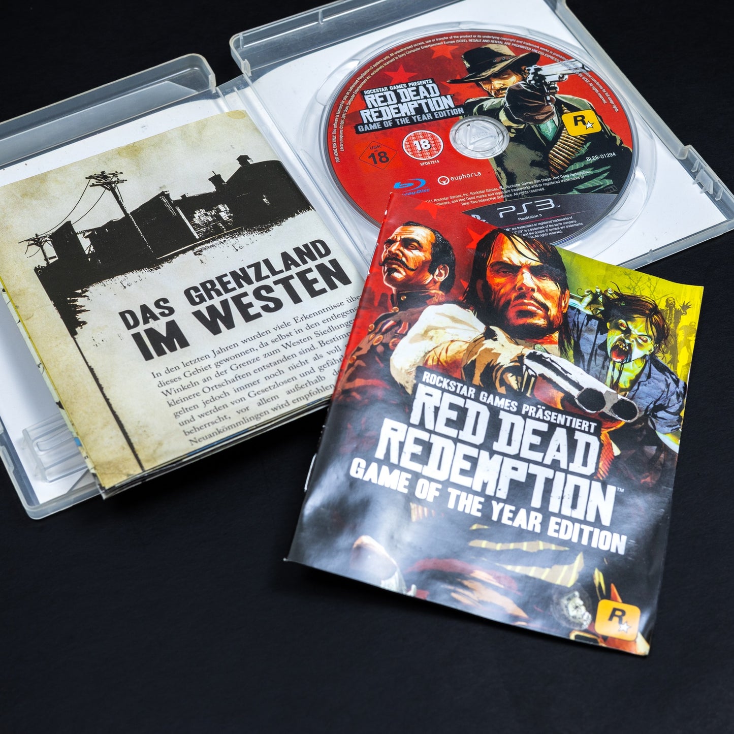 Red Dead Redemption - Playstation 3 PS3 PAL Spiel - CiB - Zustand Sehr Gut