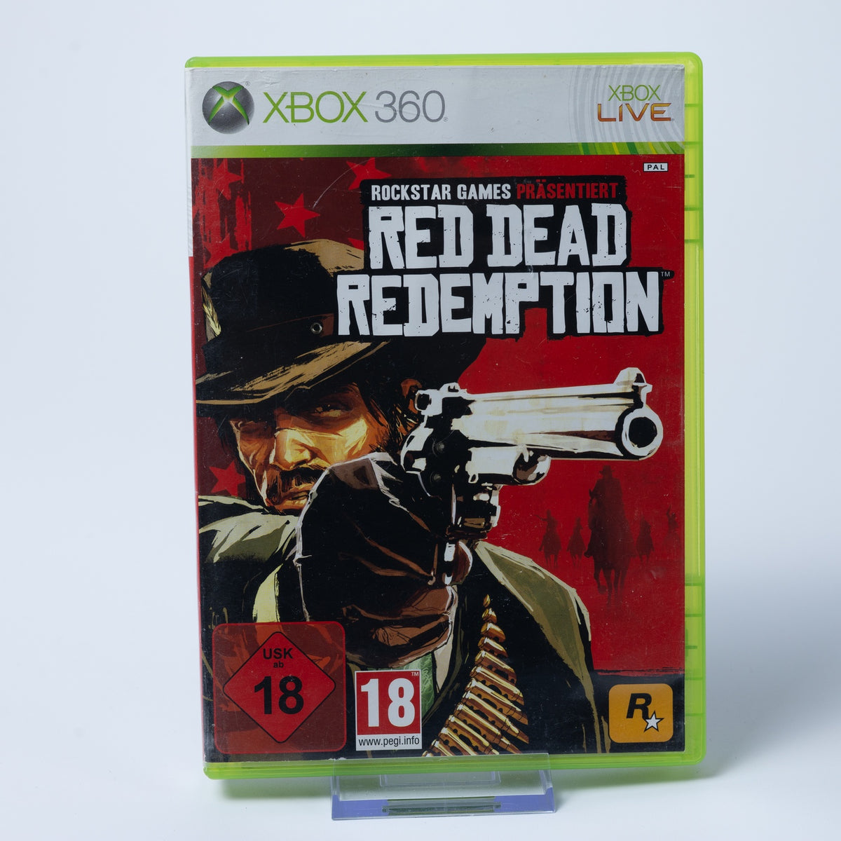 Red Dead Redemption -  XBOX 360 - PAL - Mit Anleitung - FSK 18 - Case beschädigt