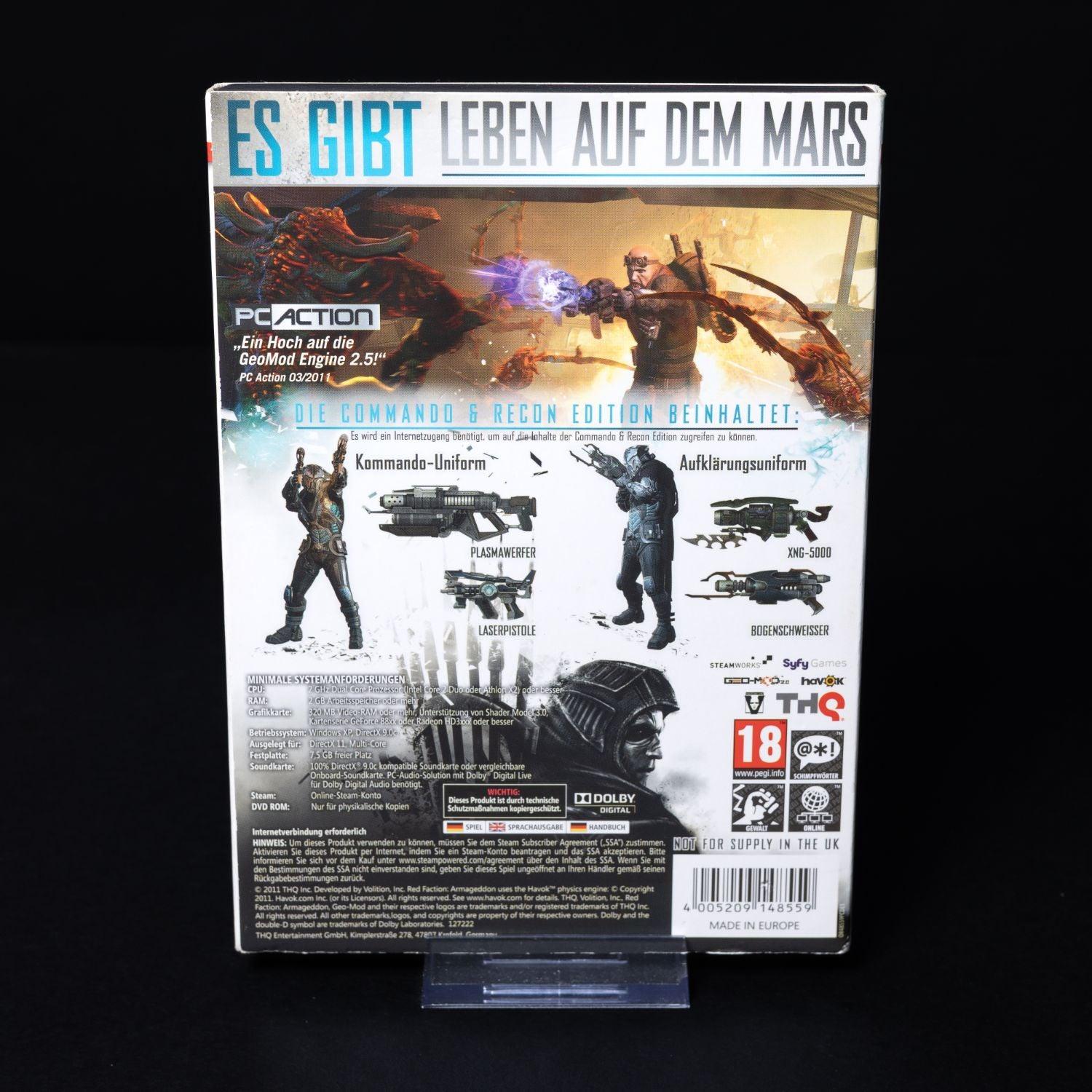 red-faction-armageddon-commando-recon-edition-pc-dvd-rom-zust-sehr-gut-2 - Utopia Collectibles