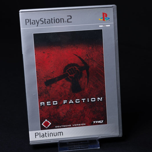 Red Faction - Playstation 2 PS2 Platinum Spiel - PAL - CiB - Zustand Okay