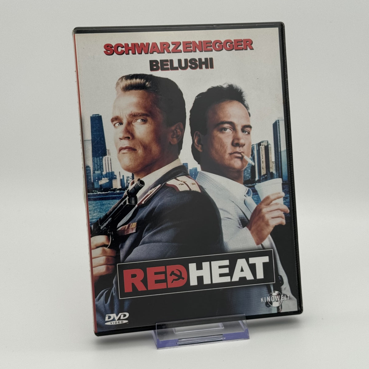 Red Heat - Arnold Schwarzenegger - James Belushi - DVD - Film - Zustand Sehr Gut