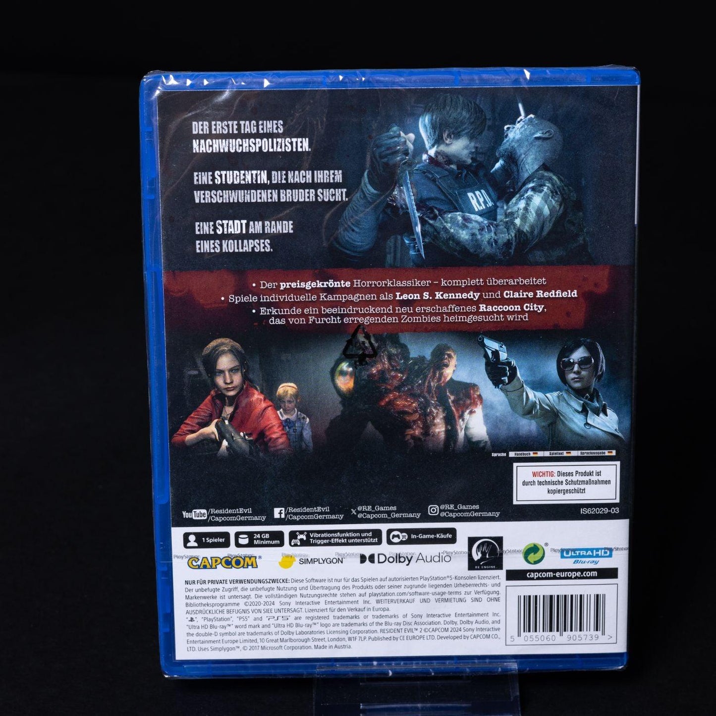 resident-evil-2-playstation-5-ps5-spiel-neu-ovp-sealed-2 - Utopia Collectibles
