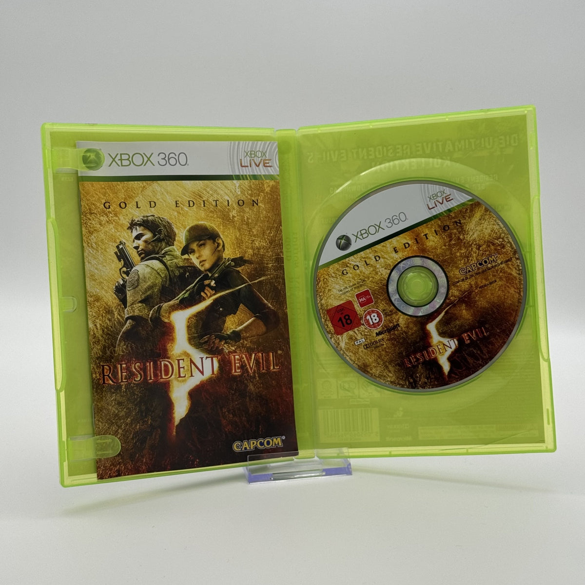 Resident Evil 5 Gold Edition - Xbox 360 - CiB - PAL - Deutsch - Zustand Sehr Gut