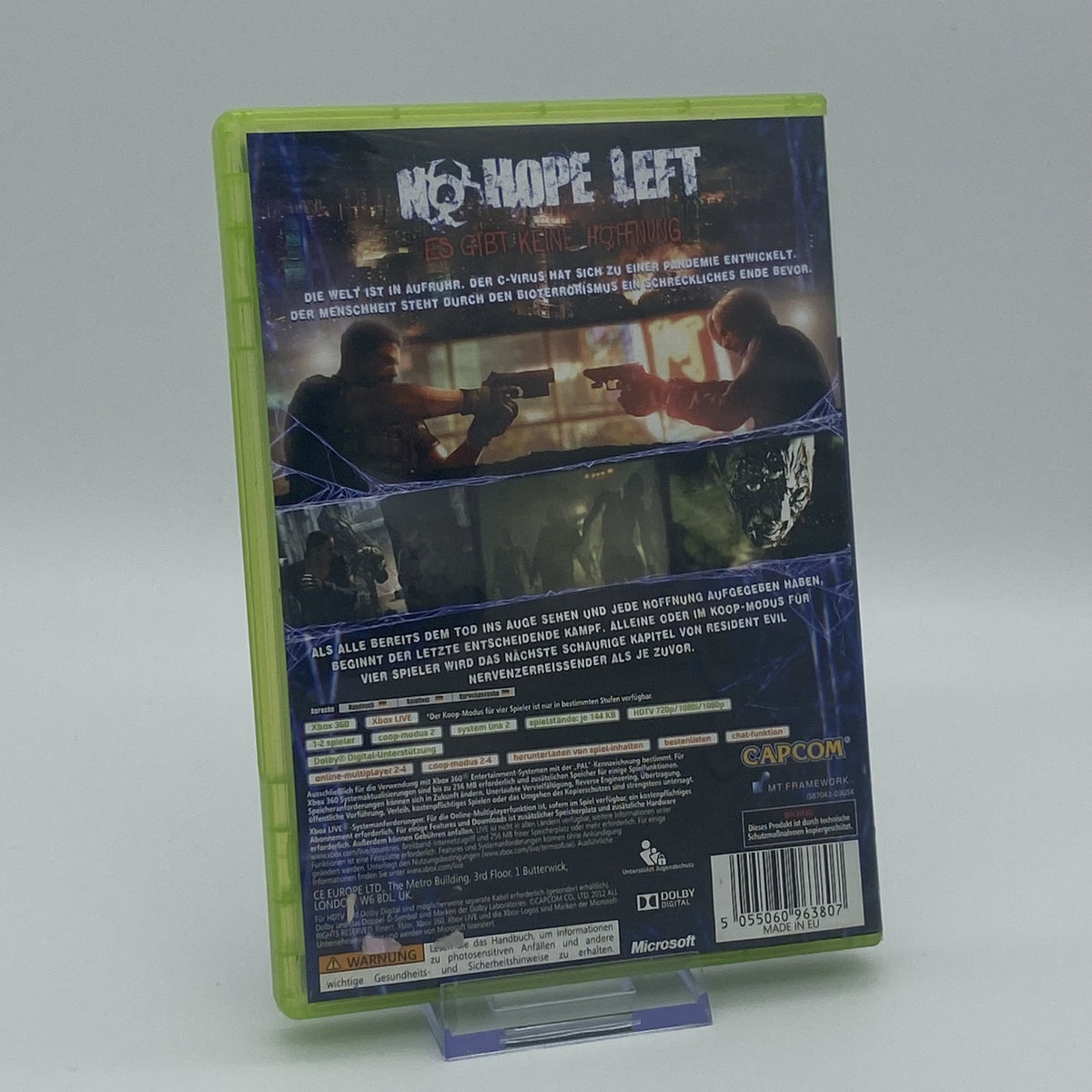 Resident Evil 6 - Xbox 360 Spiel - CiB - PAL - Zustand Sehr Gut