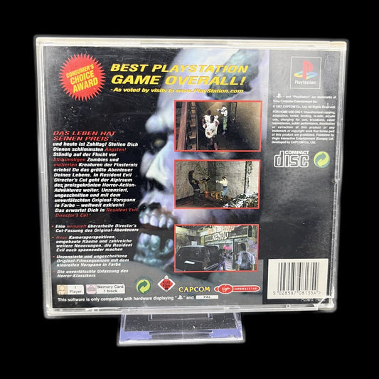 Resident Evil Director's Cut - Playstation PS1 - PAL - deutsch - Gebraucht