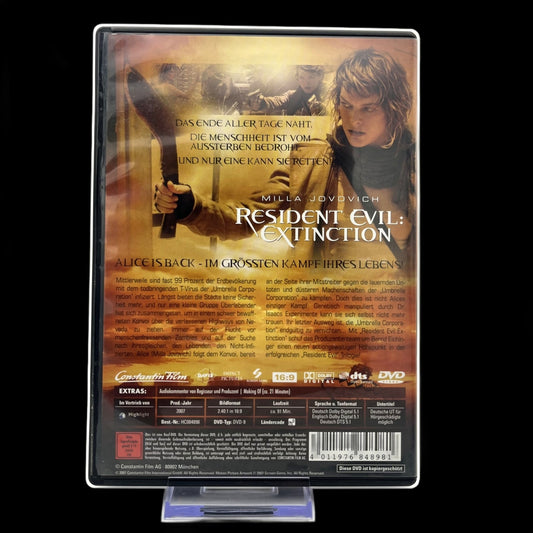 Resident Evil: Extinction - Resident Evil - DVD - Action - Zombies - Gebraucht