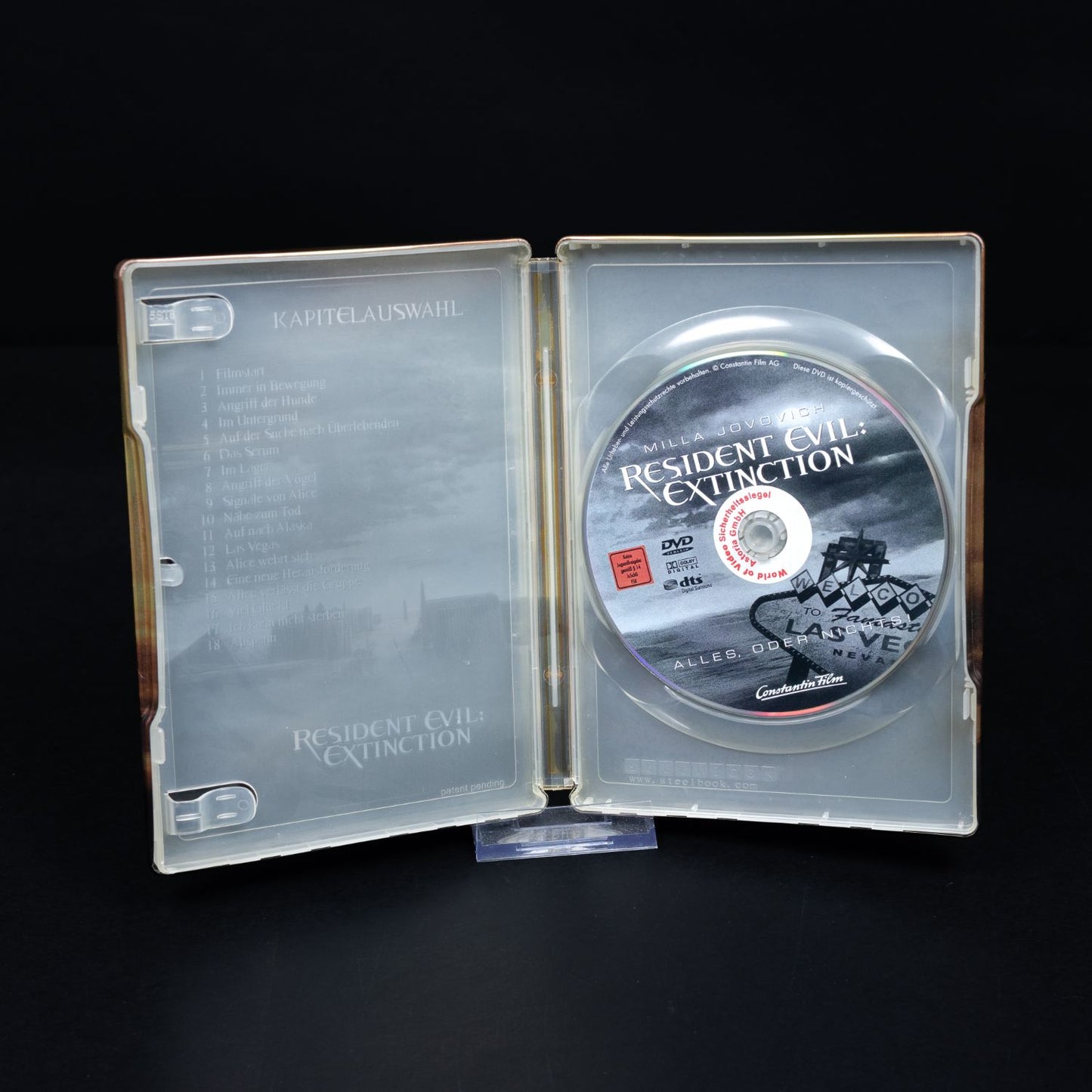 Resident Evil Extinction - Steelbook DVD - Zustand Sehr Gut - FSK 18
