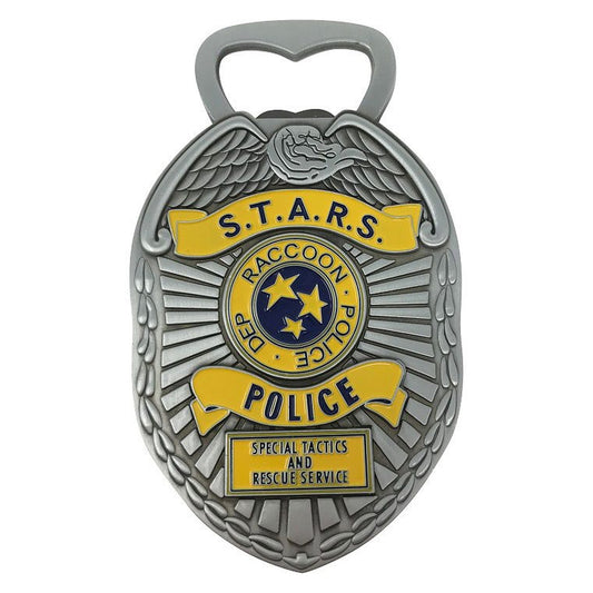 Resident Evil Flaschenöffner Police - Capcom S.T.A.R.S. Badge - Neu & OVP