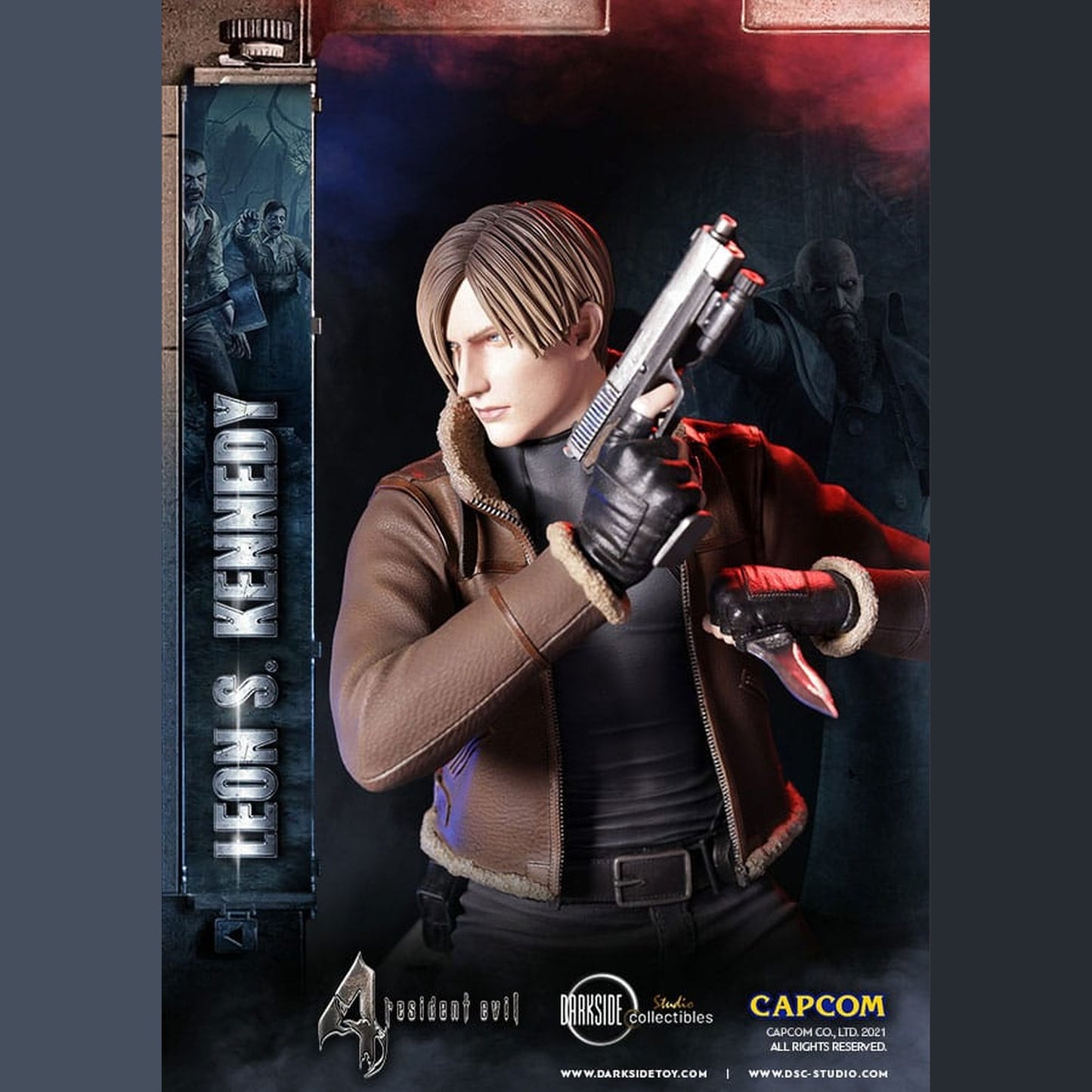 Resident Evil Premium Statue Leon Kennedy 50 cm - Horror & Sci-Fi - Neu & OVP
