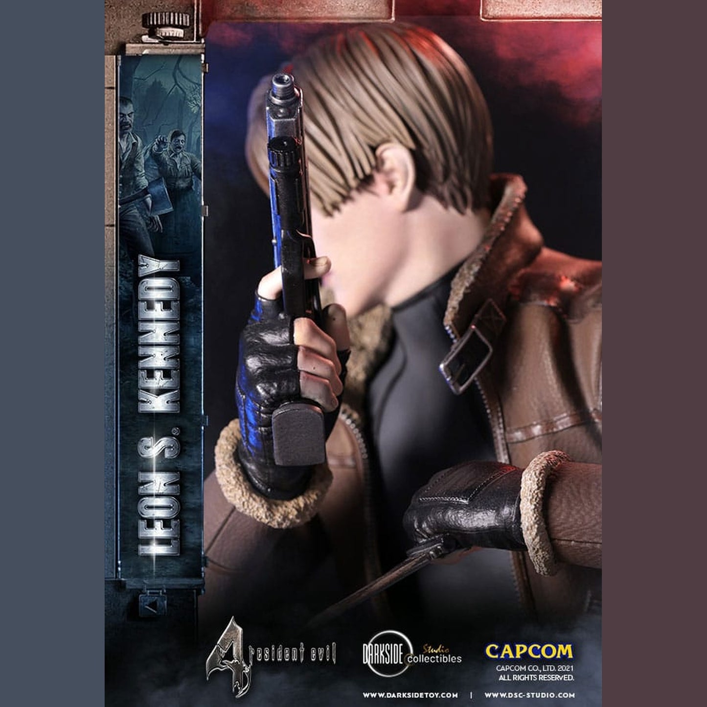 Resident Evil Premium Statue Leon Kennedy 50 cm - Horror & Sci-Fi - Neu & OVP