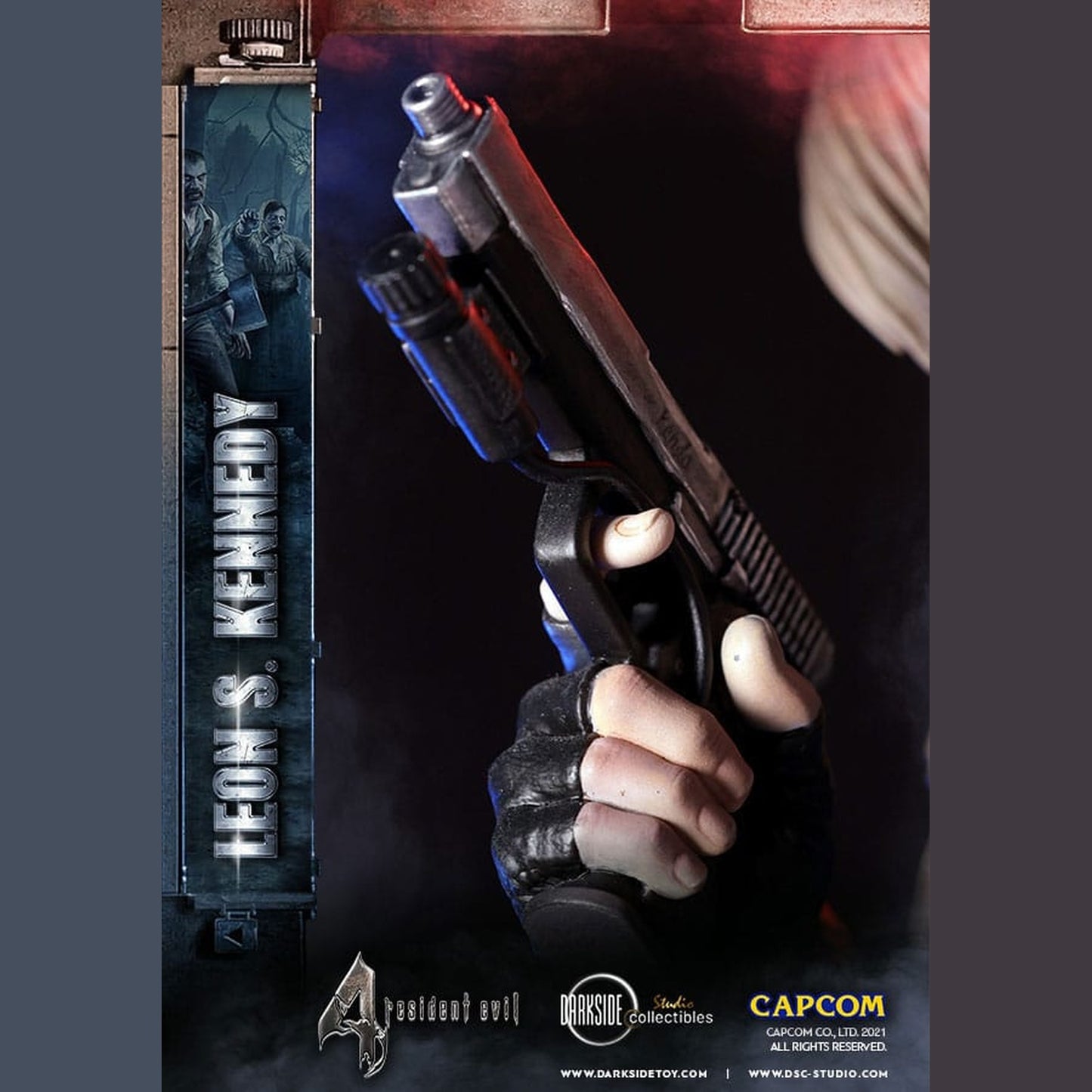 Resident Evil Premium Statue Leon Kennedy 50 cm - Horror & Sci-Fi - Neu & OVP