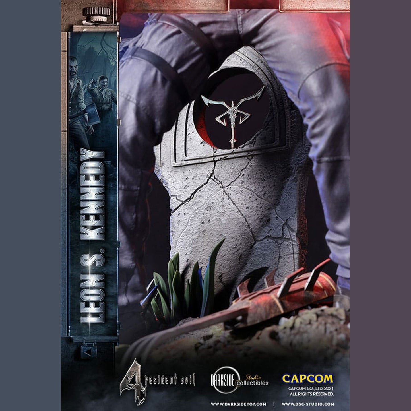 Resident Evil Premium Statue Leon Kennedy 50 cm - Horror & Sci-Fi - Neu & OVP