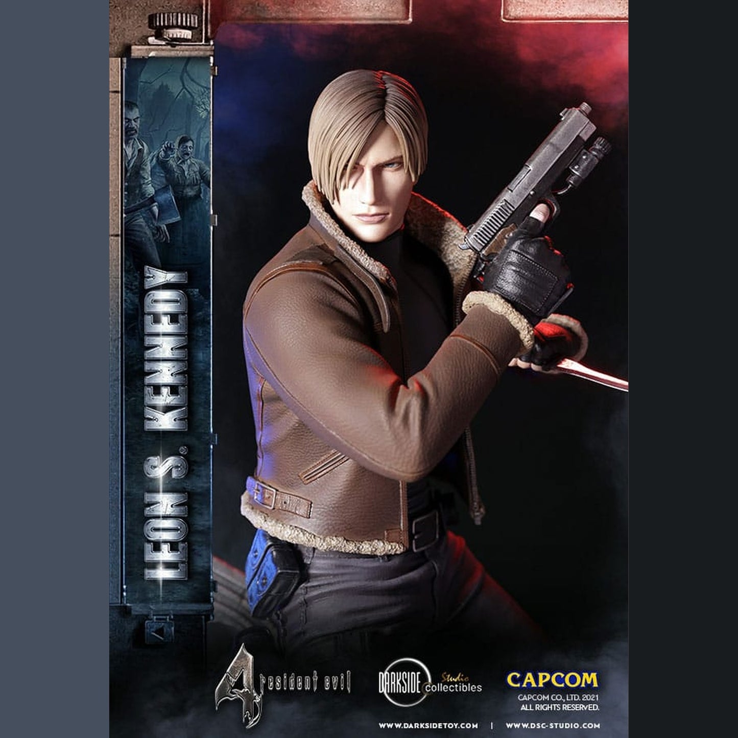 Resident Evil Premium Statue Leon Kennedy 50 cm - Horror & Sci-Fi - Neu & OVP