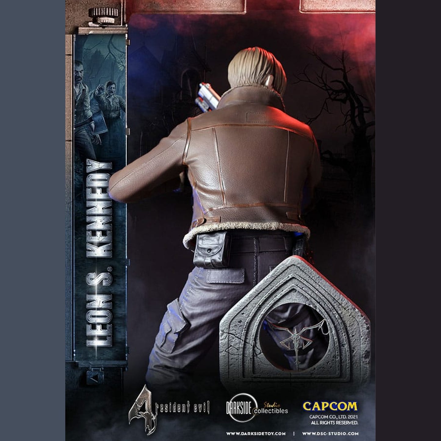 Resident Evil Premium Statue Leon Kennedy 50 cm - Horror & Sci-Fi - Neu & OVP