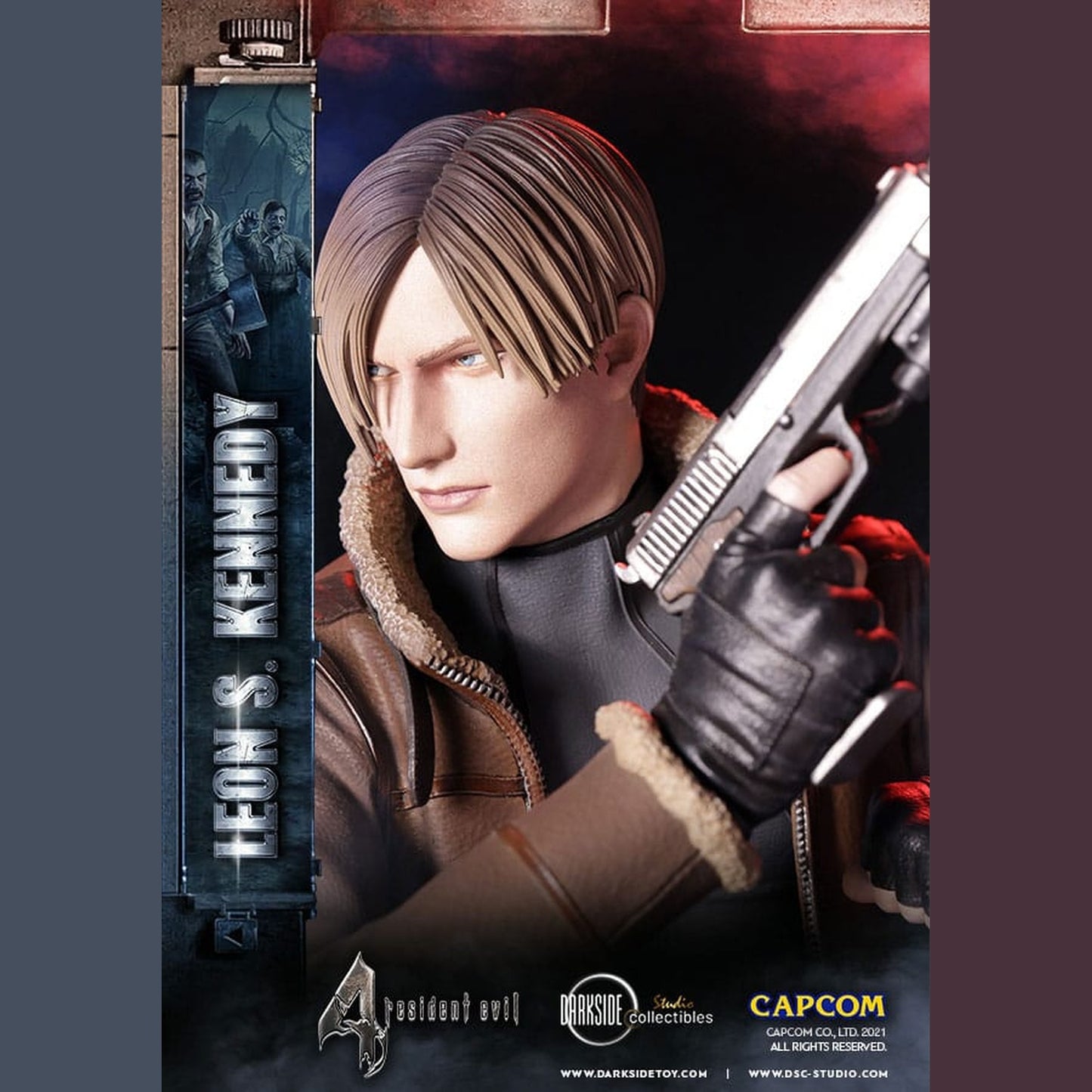 Resident Evil Premium Statue Leon Kennedy 50 cm - Horror & Sci-Fi - Neu & OVP