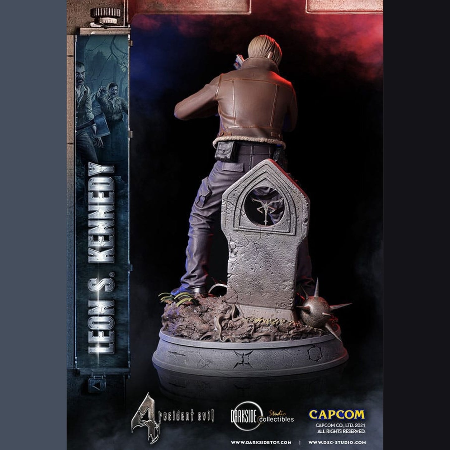 Resident Evil Premium Statue Leon Kennedy 50 cm - Horror & Sci-Fi - Neu & OVP