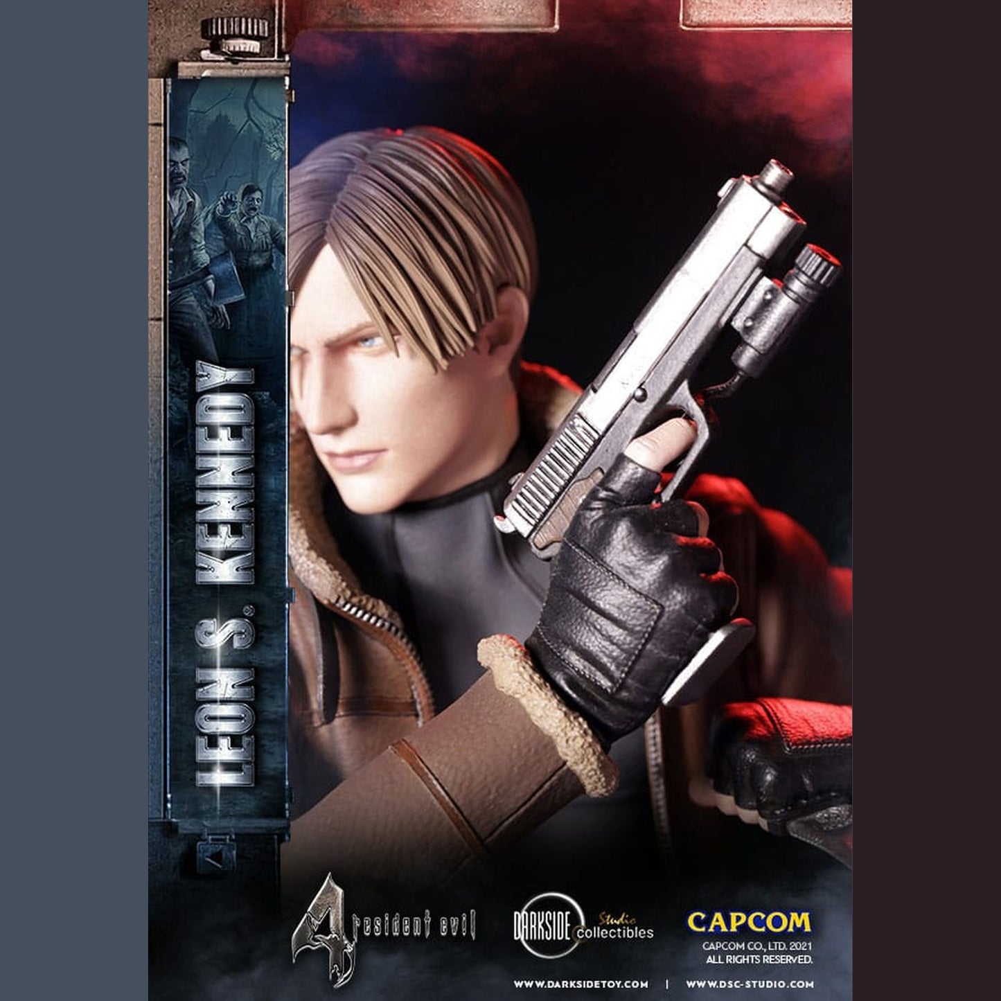 Resident Evil Premium Statue Leon Kennedy 50 cm - Horror & Sci-Fi - Neu & OVP