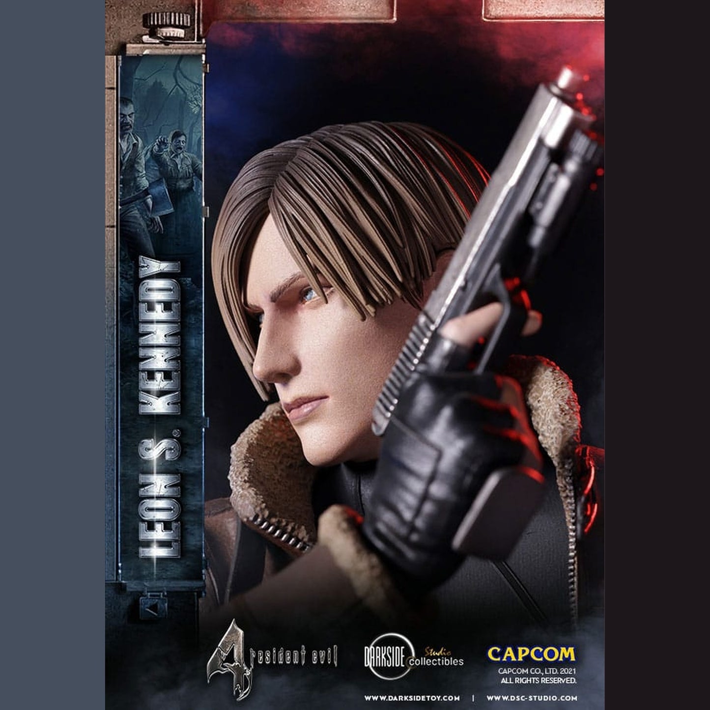 Resident Evil Premium Statue Leon Kennedy 50 cm - Horror & Sci-Fi - Neu & OVP